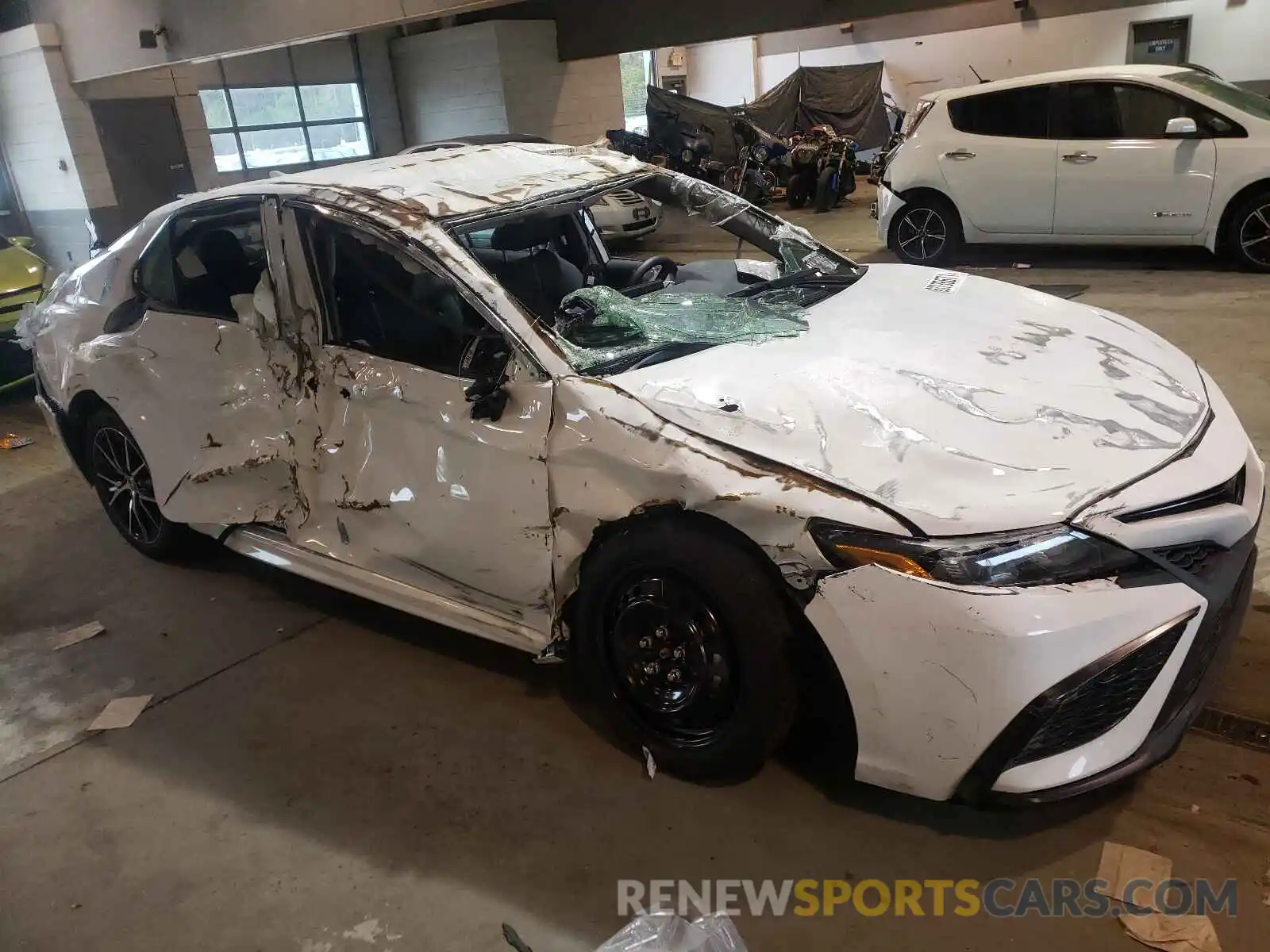 9 Photograph of a damaged car 4T1G11AK1MU523359 TOYOTA CAMRY 2021