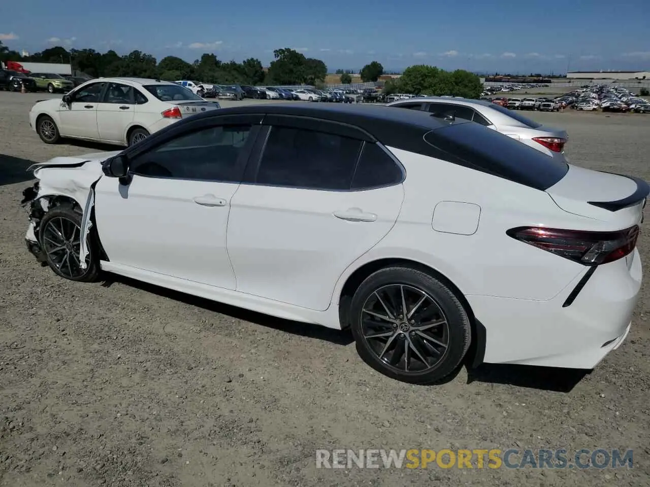 2 Photograph of a damaged car 4T1G11AK1MU526780 TOYOTA CAMRY 2021