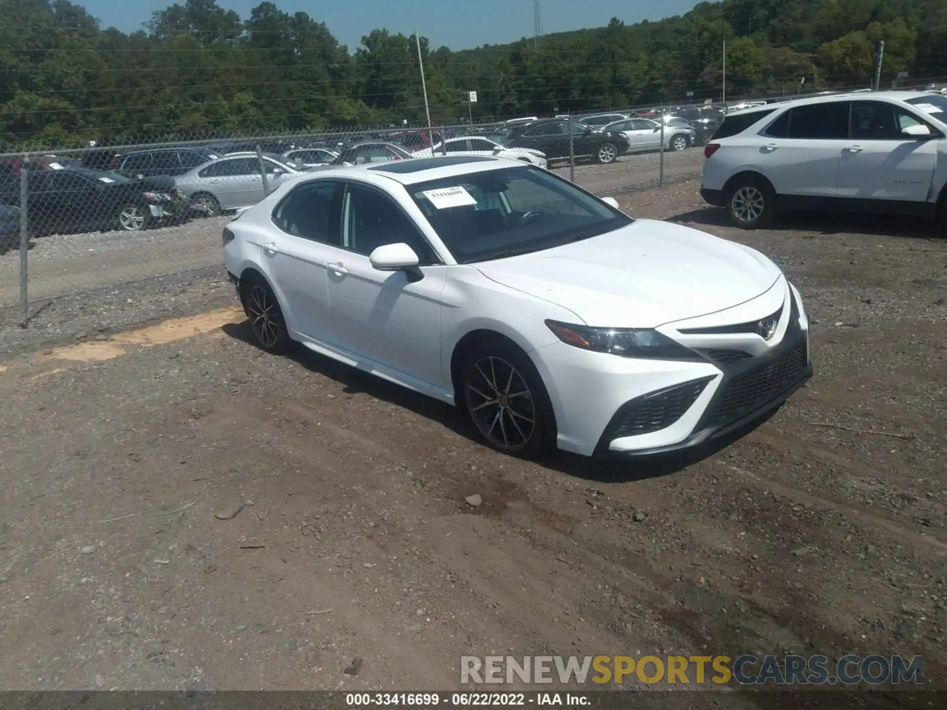 1 Photograph of a damaged car 4T1G11AK1MU531767 TOYOTA CAMRY 2021