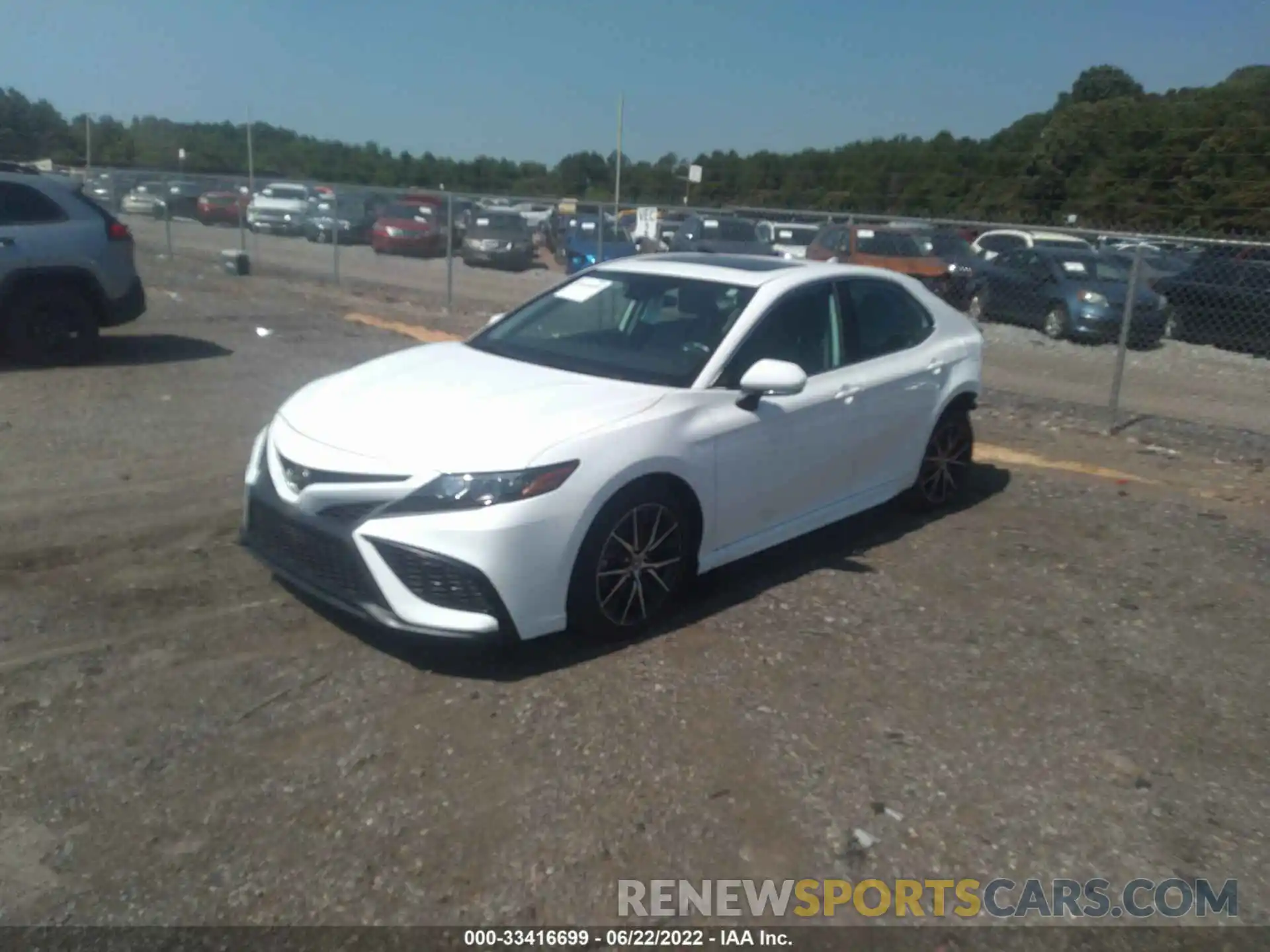 2 Photograph of a damaged car 4T1G11AK1MU531767 TOYOTA CAMRY 2021