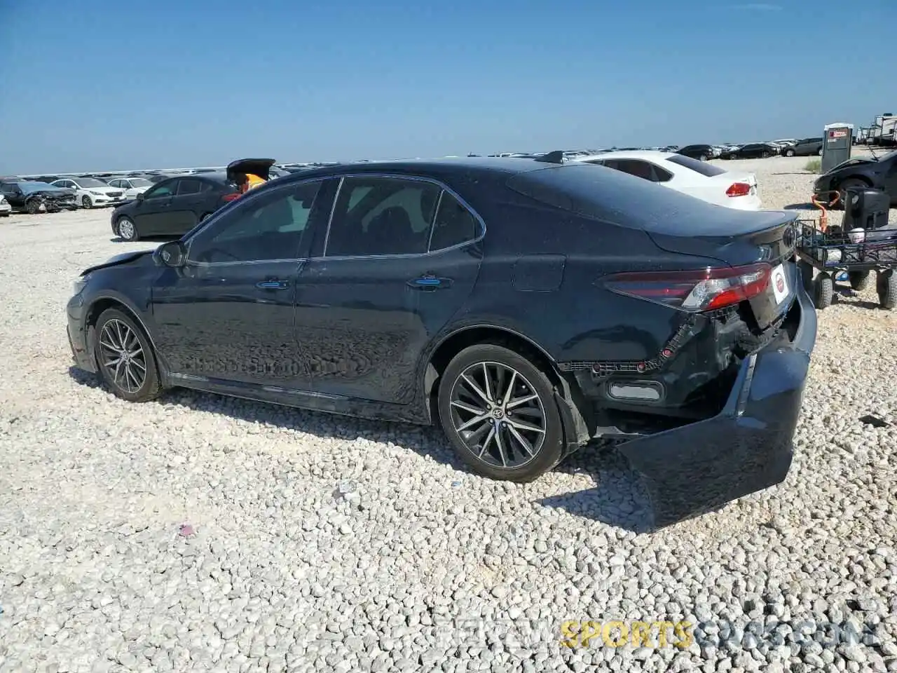 2 Photograph of a damaged car 4T1G11AK1MU541263 TOYOTA CAMRY 2021