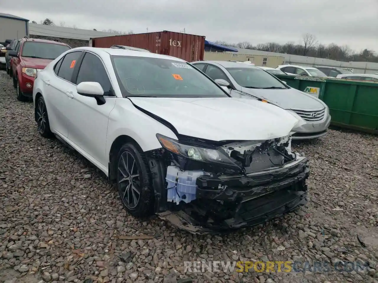 1 Photograph of a damaged car 4T1G11AK1MU545927 TOYOTA CAMRY 2021