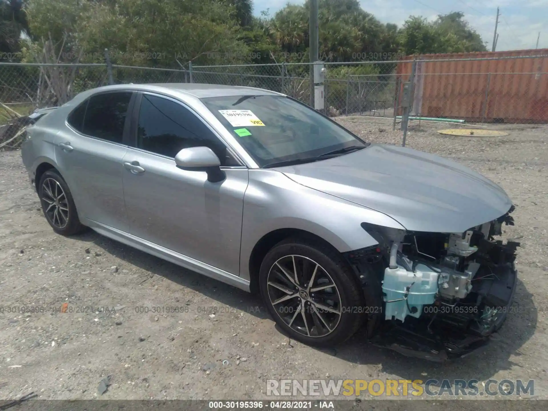 1 Photograph of a damaged car 4T1G11AK1MU549511 TOYOTA CAMRY 2021