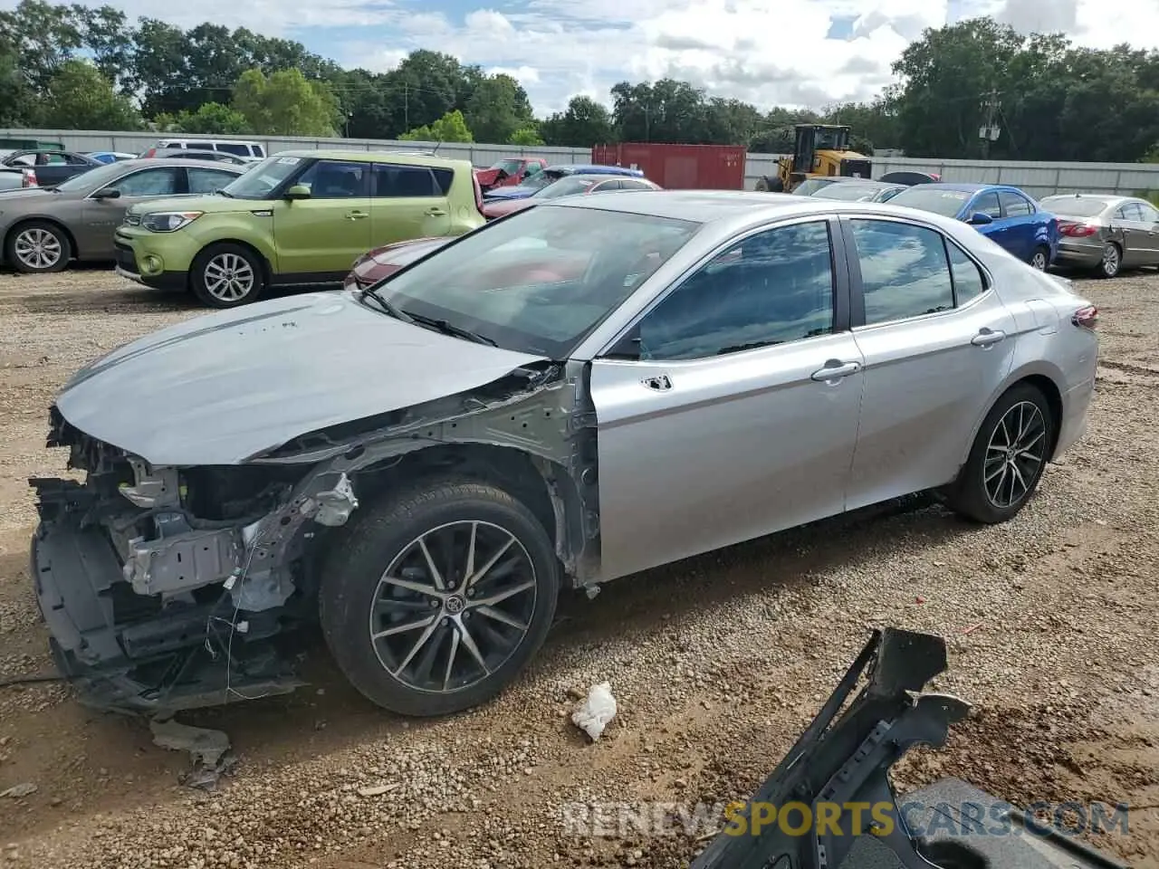 1 Photograph of a damaged car 4T1G11AK1MU549766 TOYOTA CAMRY 2021