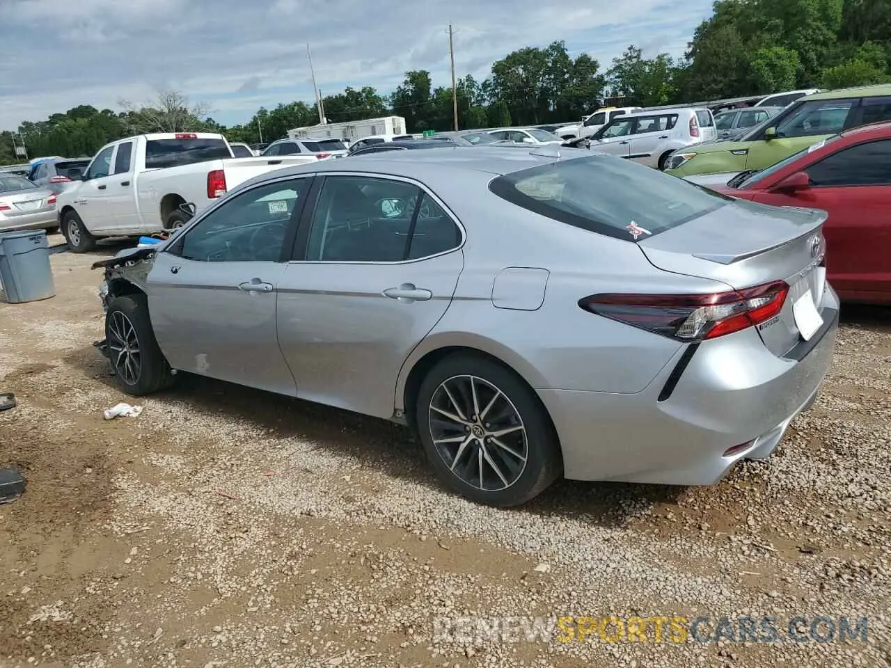 2 Photograph of a damaged car 4T1G11AK1MU549766 TOYOTA CAMRY 2021