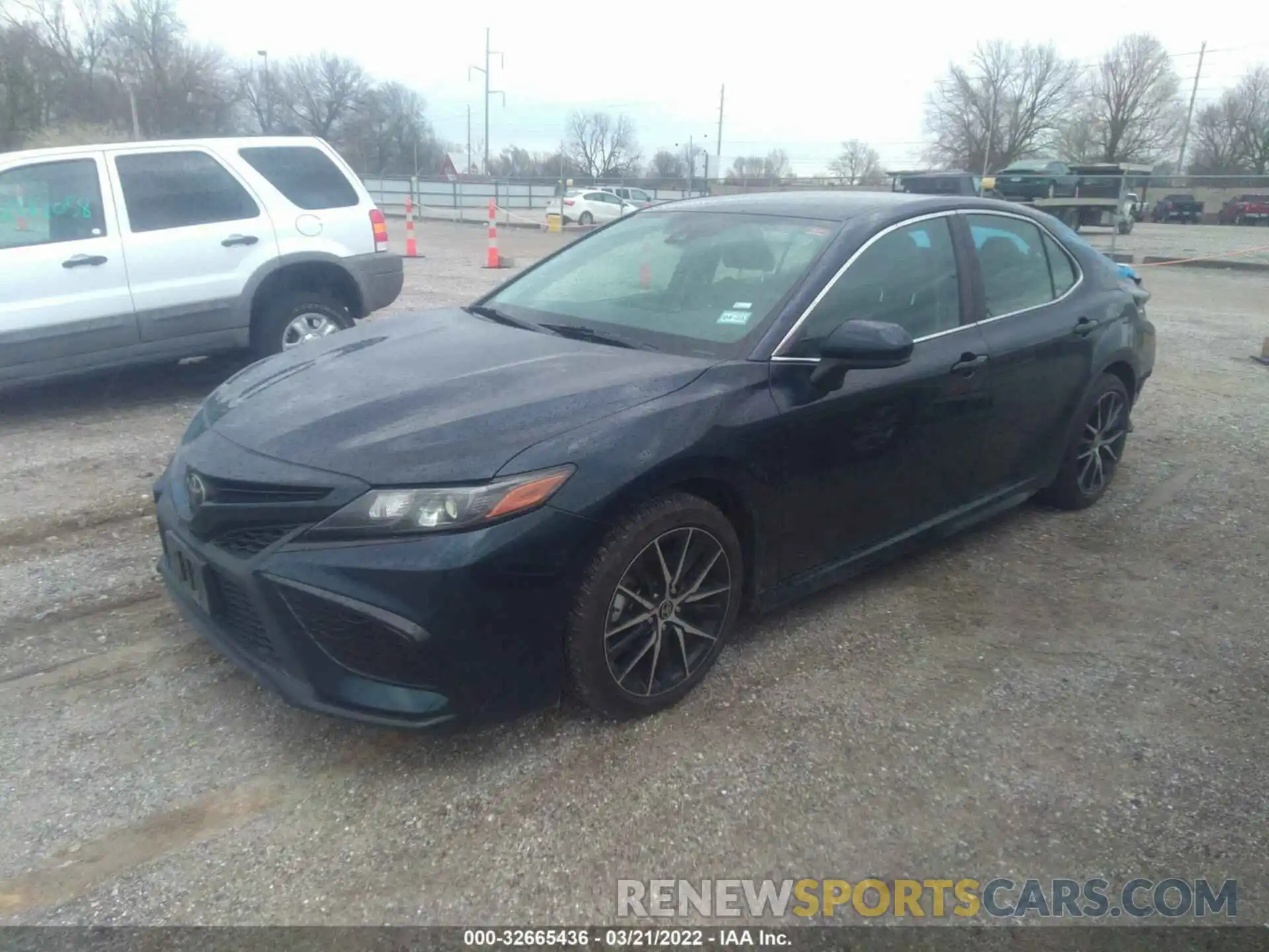 2 Photograph of a damaged car 4T1G11AK1MU582461 TOYOTA CAMRY 2021