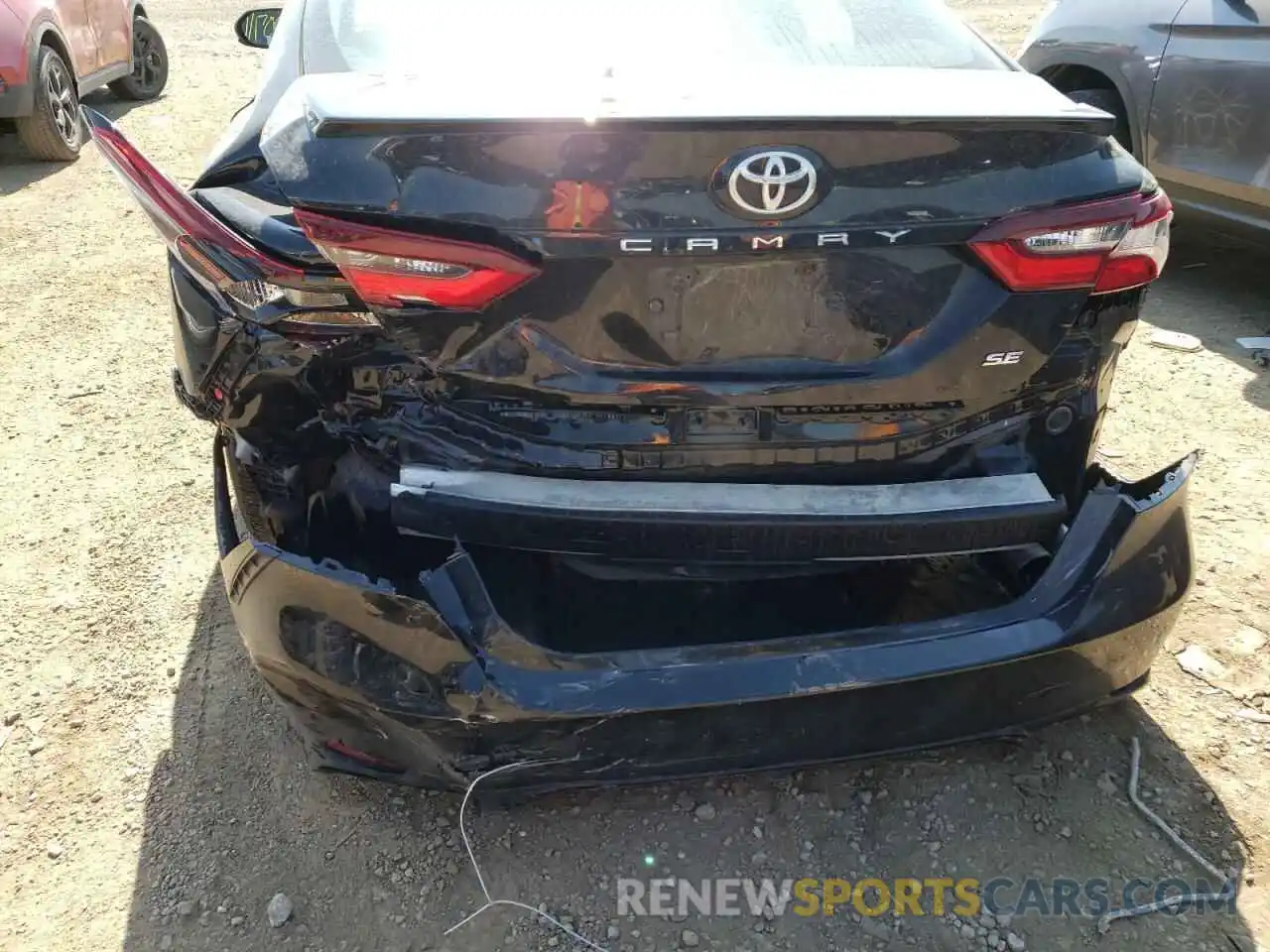 9 Photograph of a damaged car 4T1G11AK1MU584193 TOYOTA CAMRY 2021