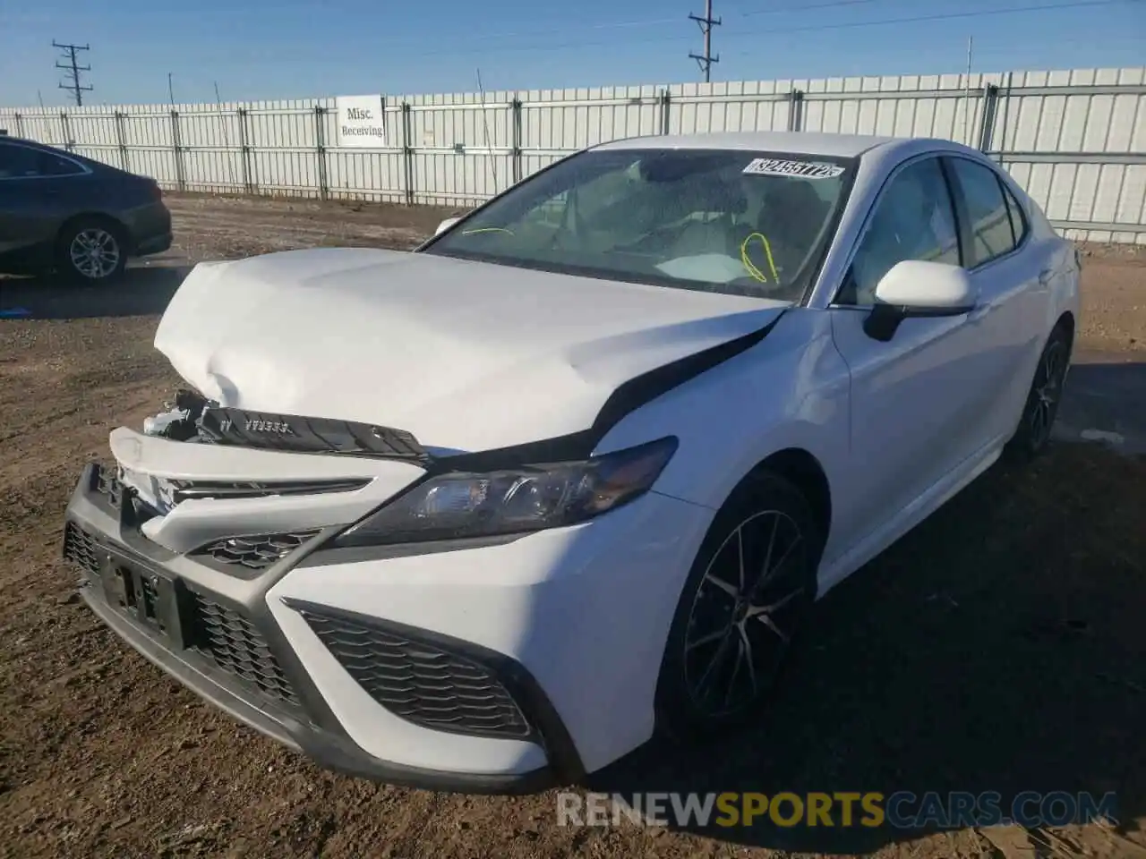 2 Photograph of a damaged car 4T1G11AK1MU590818 TOYOTA CAMRY 2021