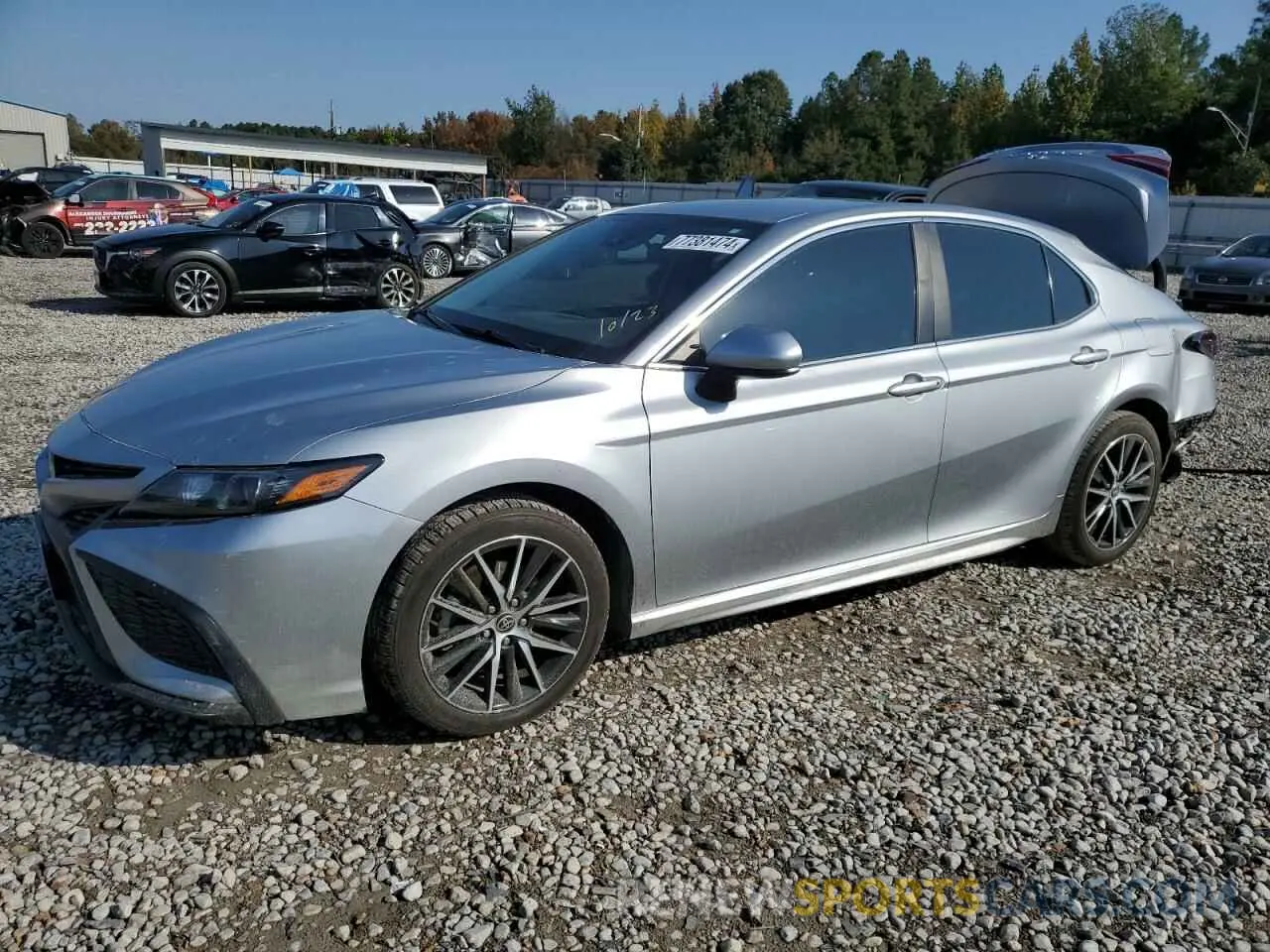 1 Photograph of a damaged car 4T1G11AK1MU591578 TOYOTA CAMRY 2021