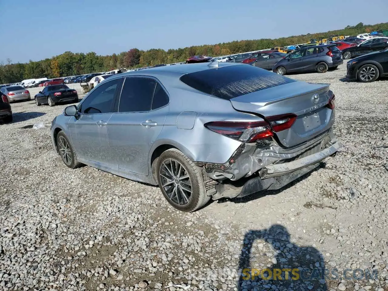 2 Photograph of a damaged car 4T1G11AK1MU591578 TOYOTA CAMRY 2021