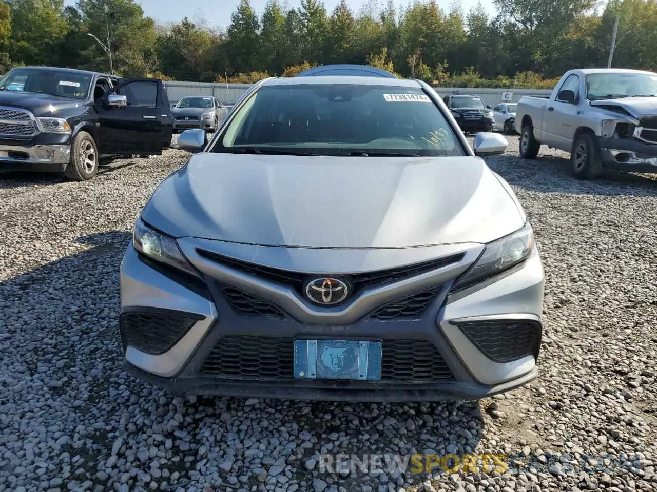 5 Photograph of a damaged car 4T1G11AK1MU591578 TOYOTA CAMRY 2021