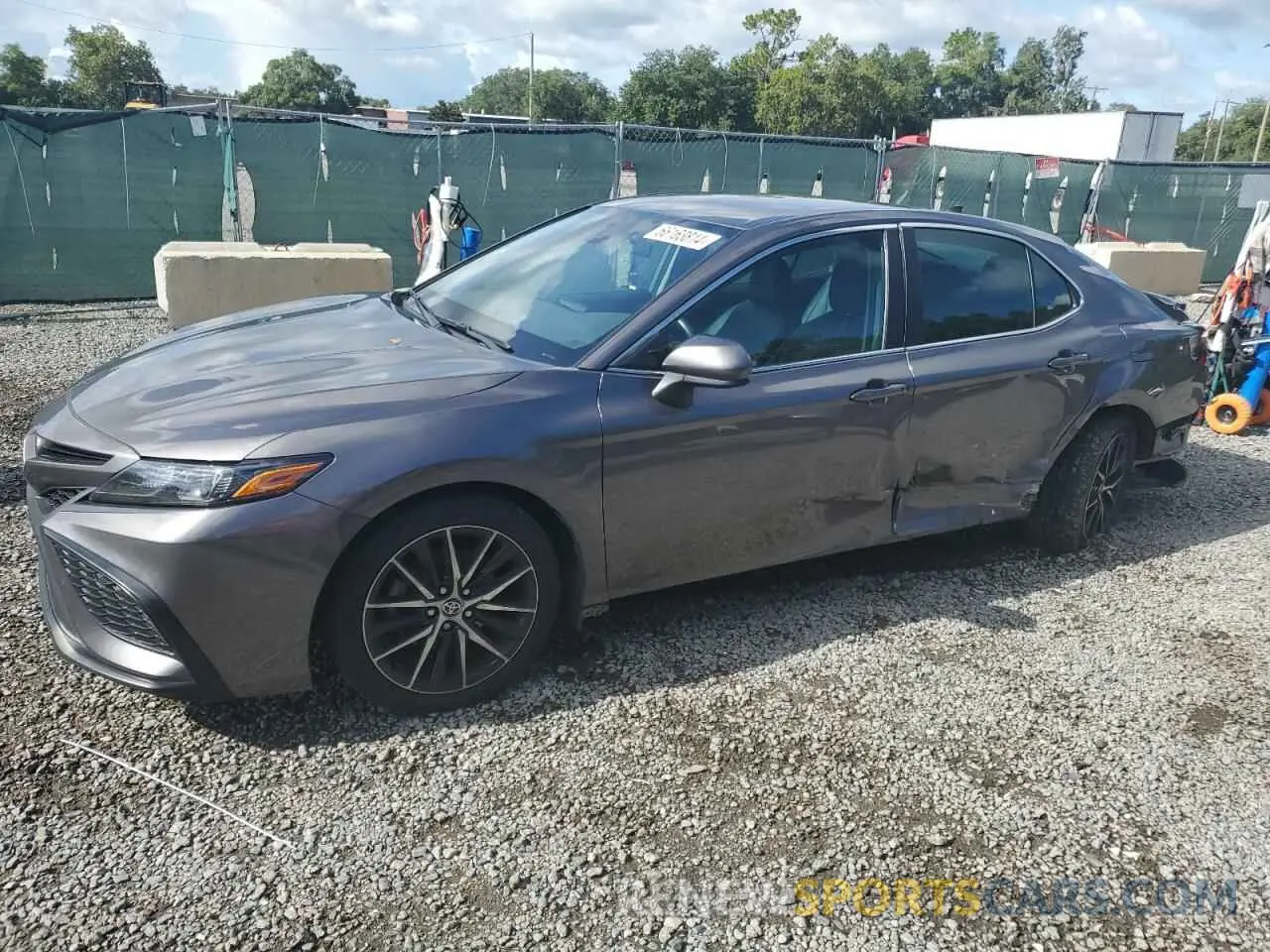 1 Photograph of a damaged car 4T1G11AK1MU605320 TOYOTA CAMRY 2021