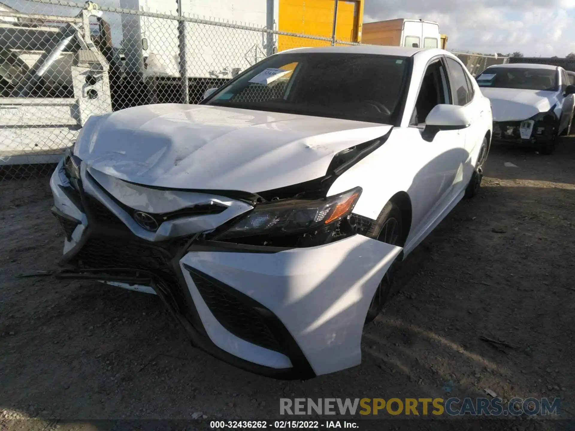 2 Photograph of a damaged car 4T1G11AK1MU613661 TOYOTA CAMRY 2021