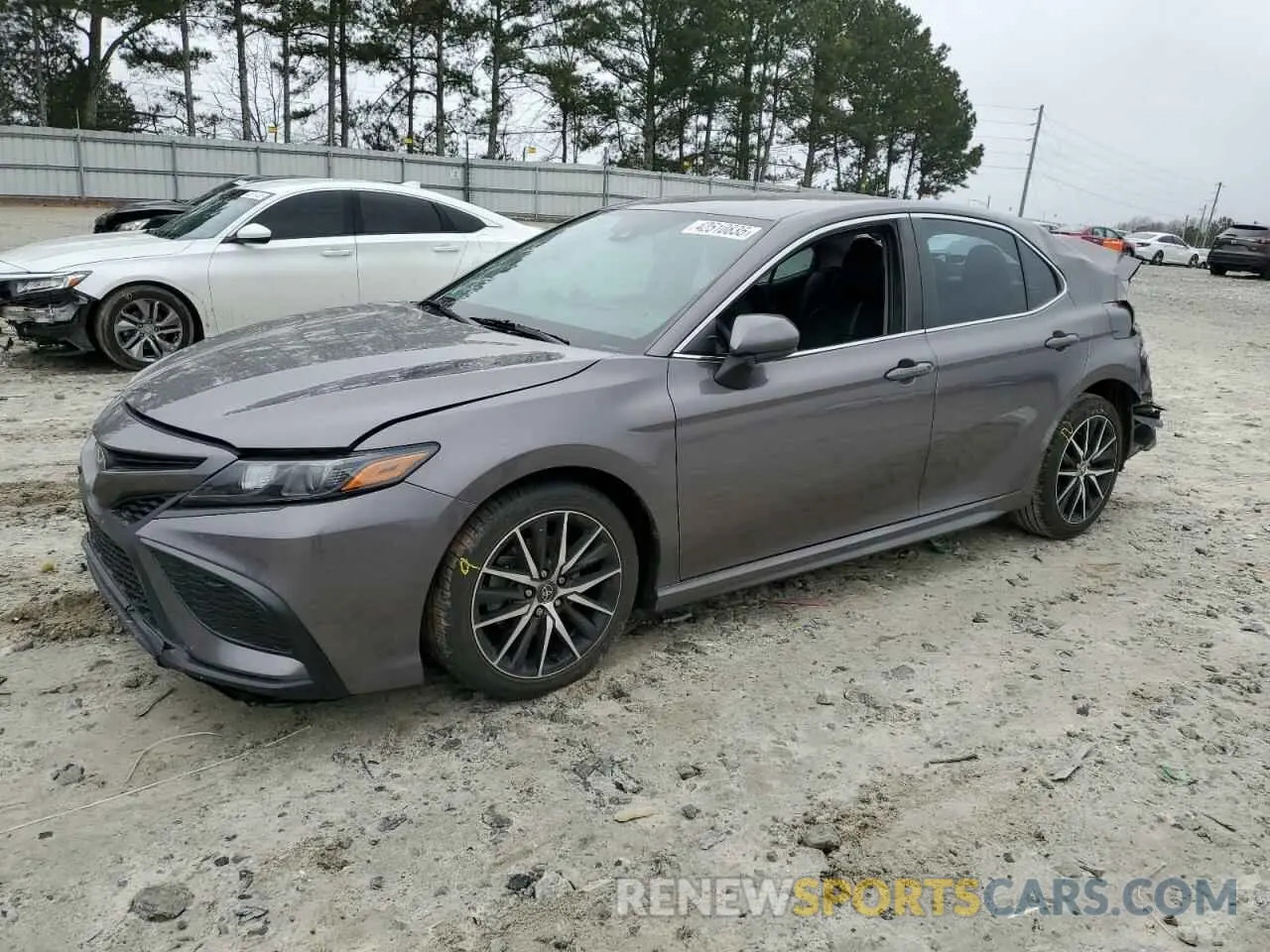 1 Photograph of a damaged car 4T1G11AK1MU614891 TOYOTA CAMRY 2021