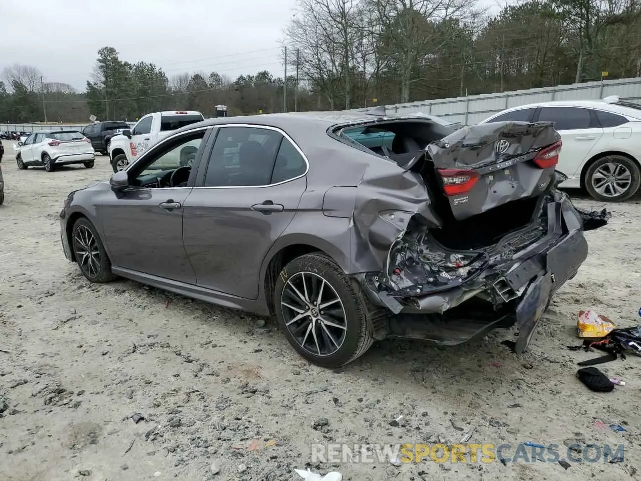 2 Photograph of a damaged car 4T1G11AK1MU614891 TOYOTA CAMRY 2021