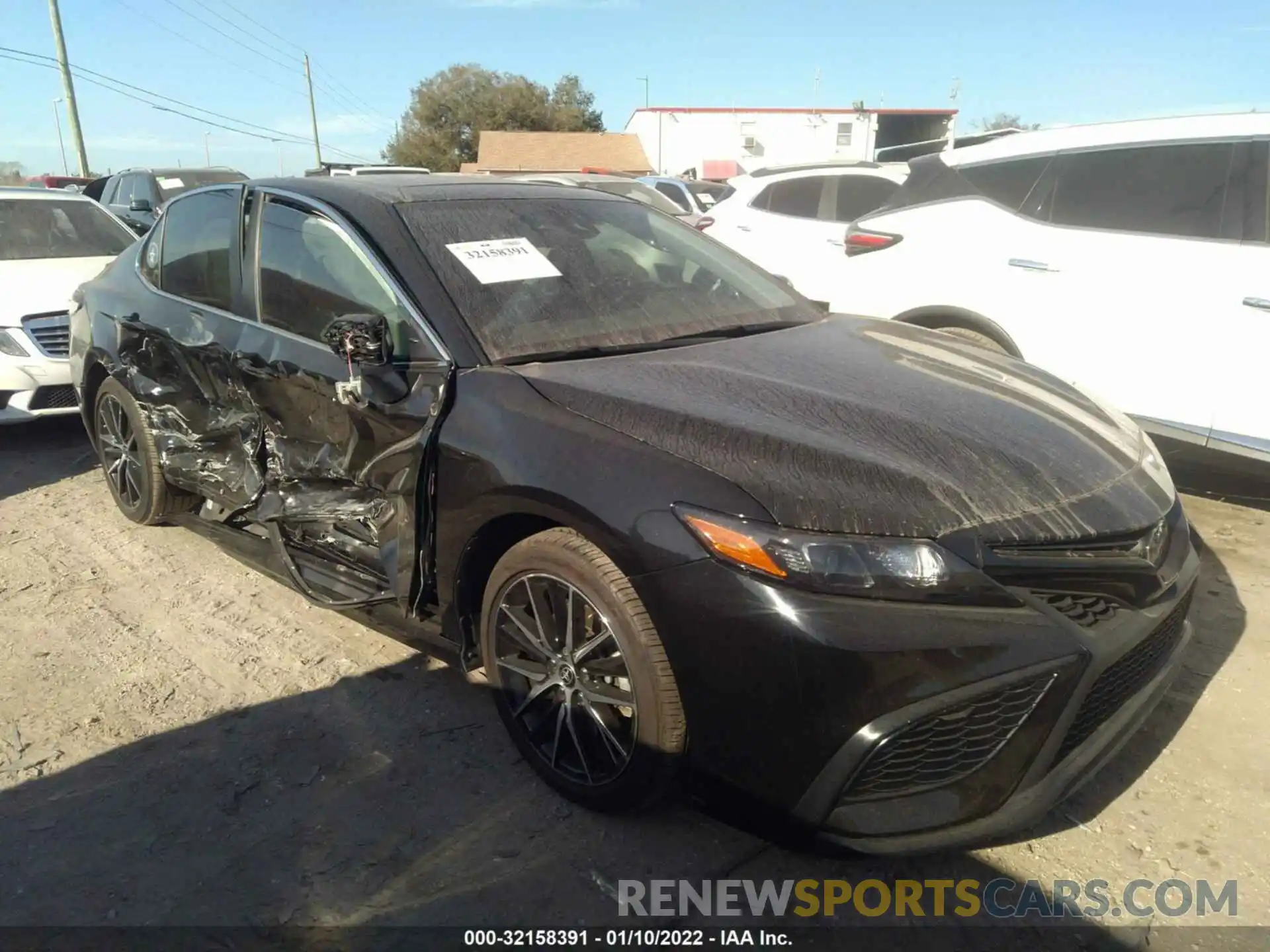 1 Photograph of a damaged car 4T1G11AK2MU402470 TOYOTA CAMRY 2021