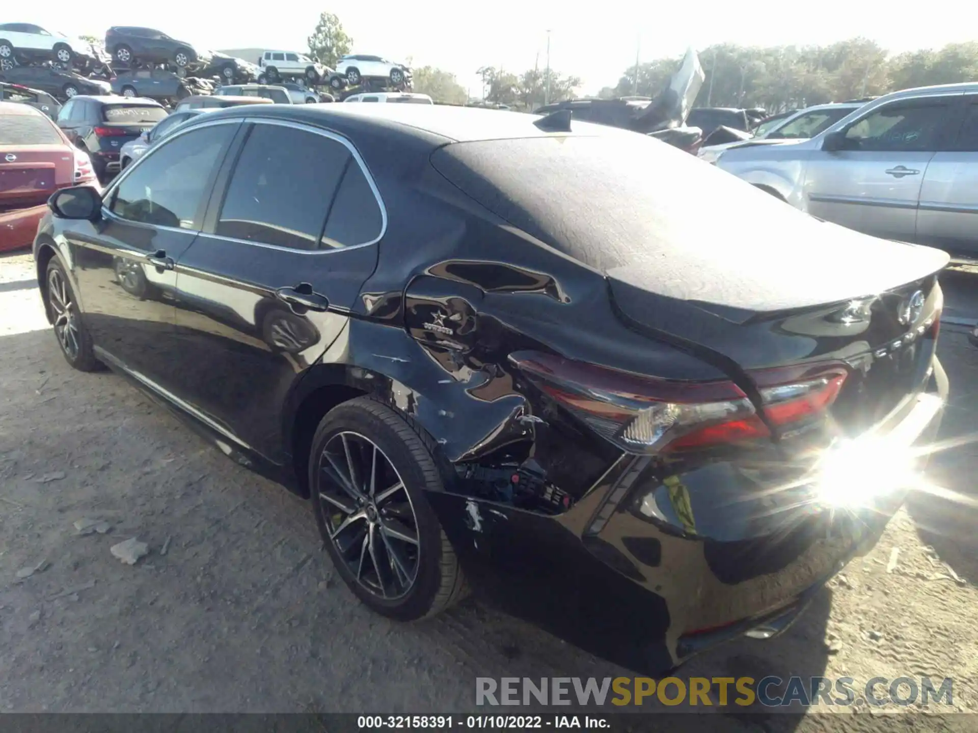 3 Photograph of a damaged car 4T1G11AK2MU402470 TOYOTA CAMRY 2021