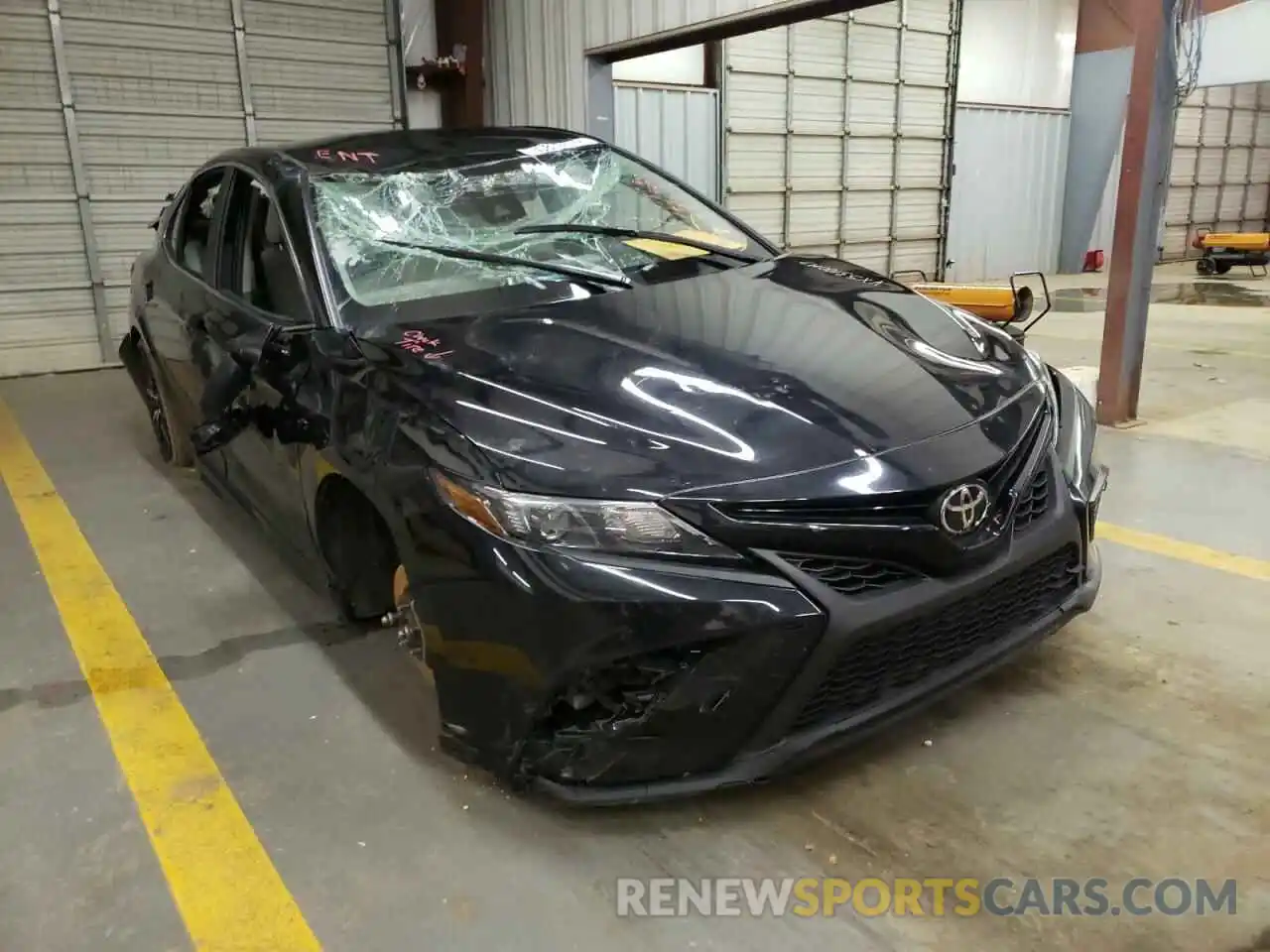 1 Photograph of a damaged car 4T1G11AK2MU402999 TOYOTA CAMRY 2021