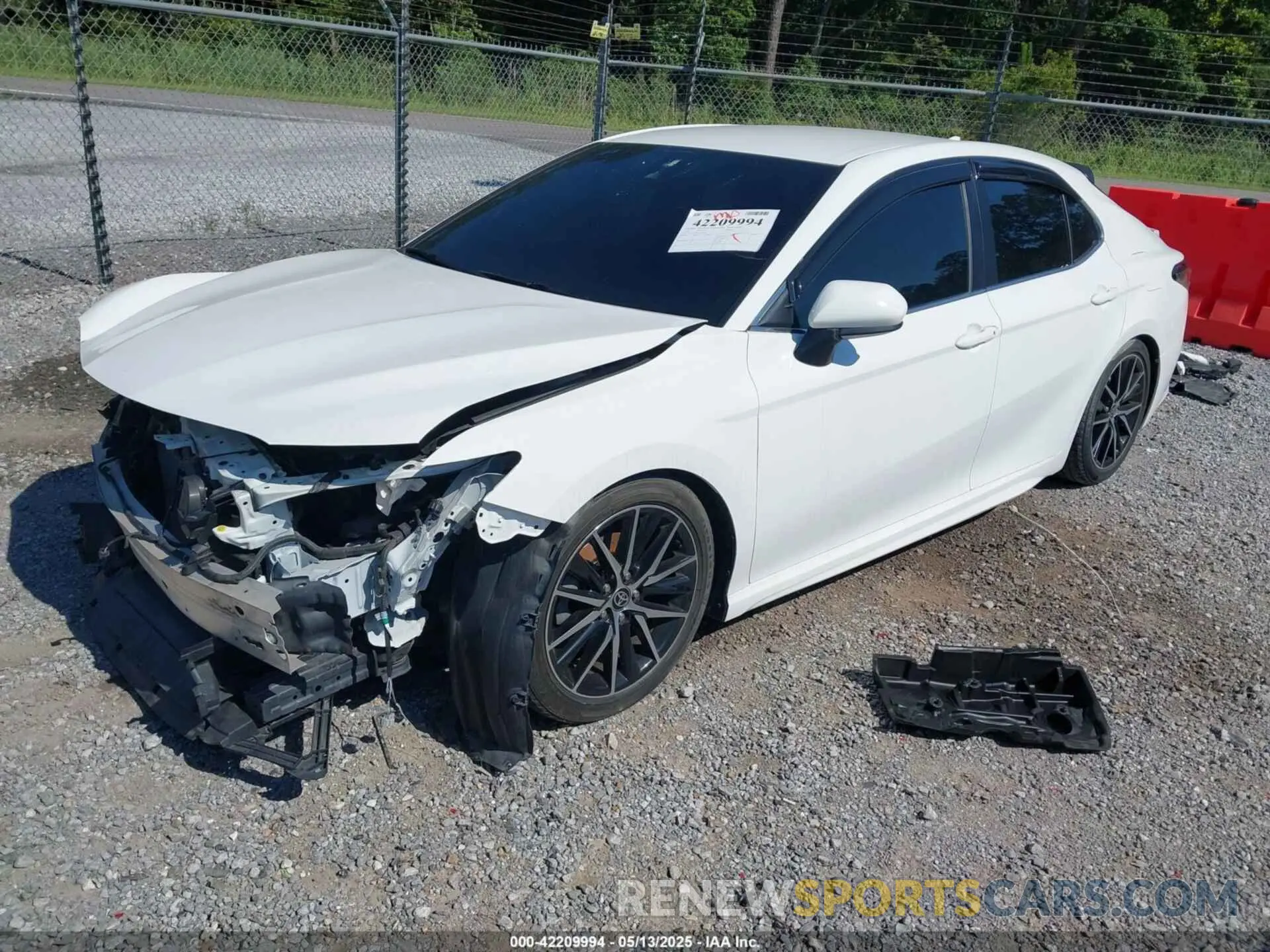 2 Photograph of a damaged car 4T1G11AK2MU403618 TOYOTA CAMRY 2021