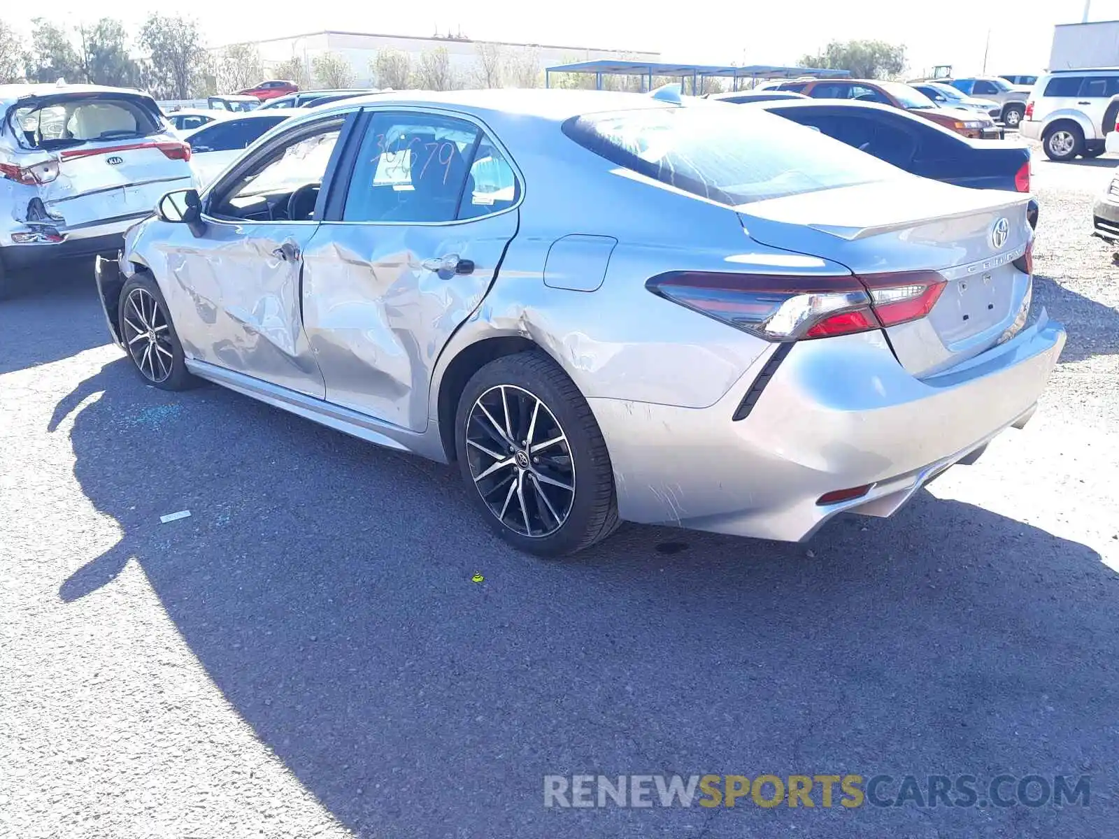 3 Photograph of a damaged car 4T1G11AK2MU406258 TOYOTA CAMRY 2021