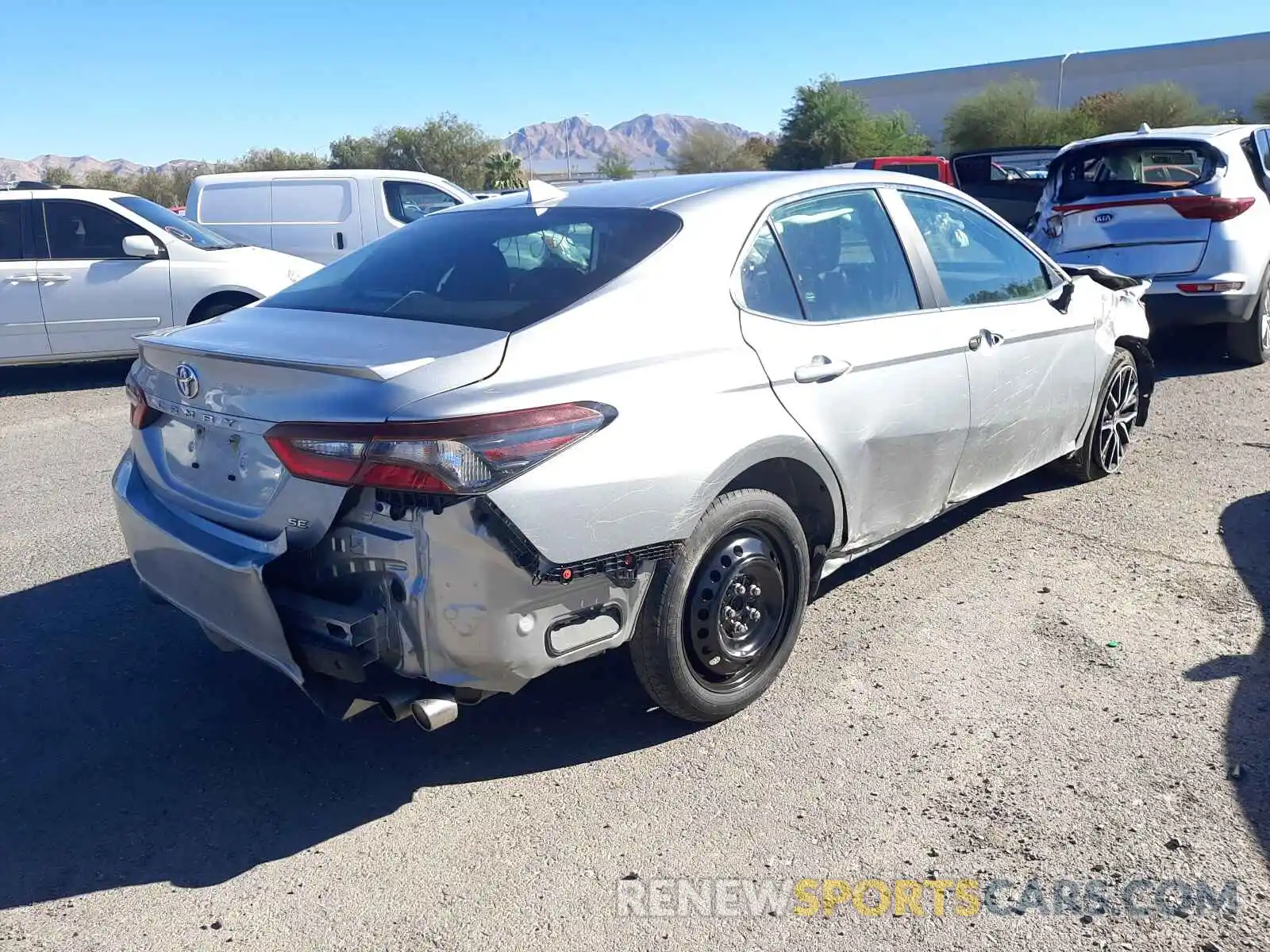 4 Photograph of a damaged car 4T1G11AK2MU406258 TOYOTA CAMRY 2021