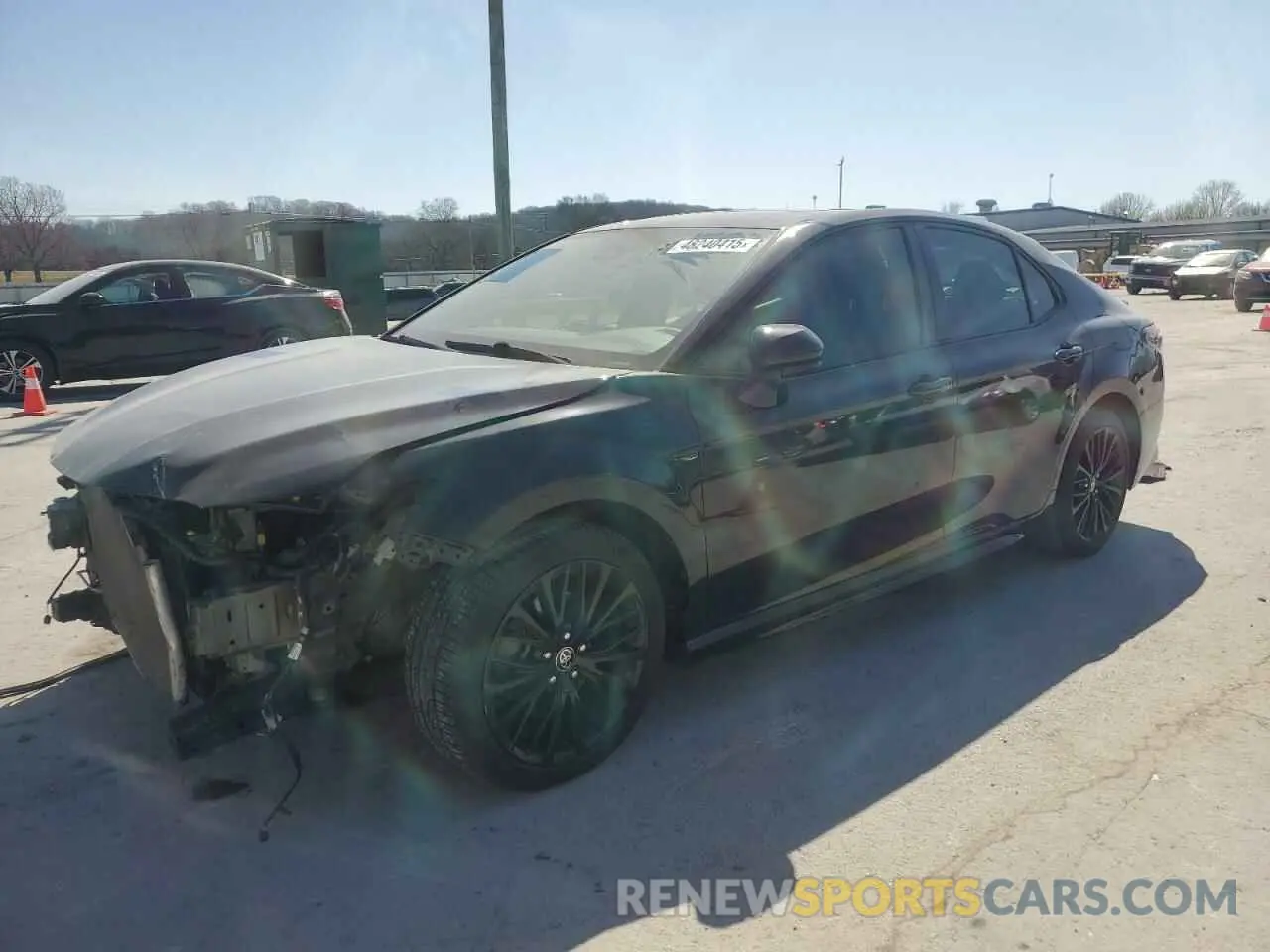 1 Photograph of a damaged car 4T1G11AK2MU407295 TOYOTA CAMRY 2021