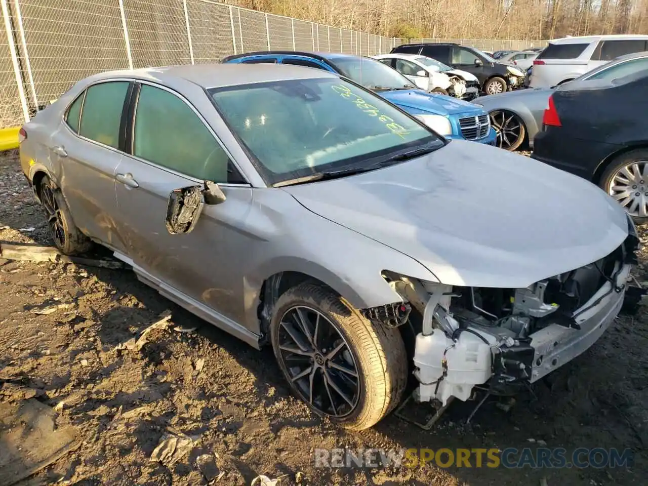 4 Photograph of a damaged car 4T1G11AK2MU425084 TOYOTA CAMRY 2021