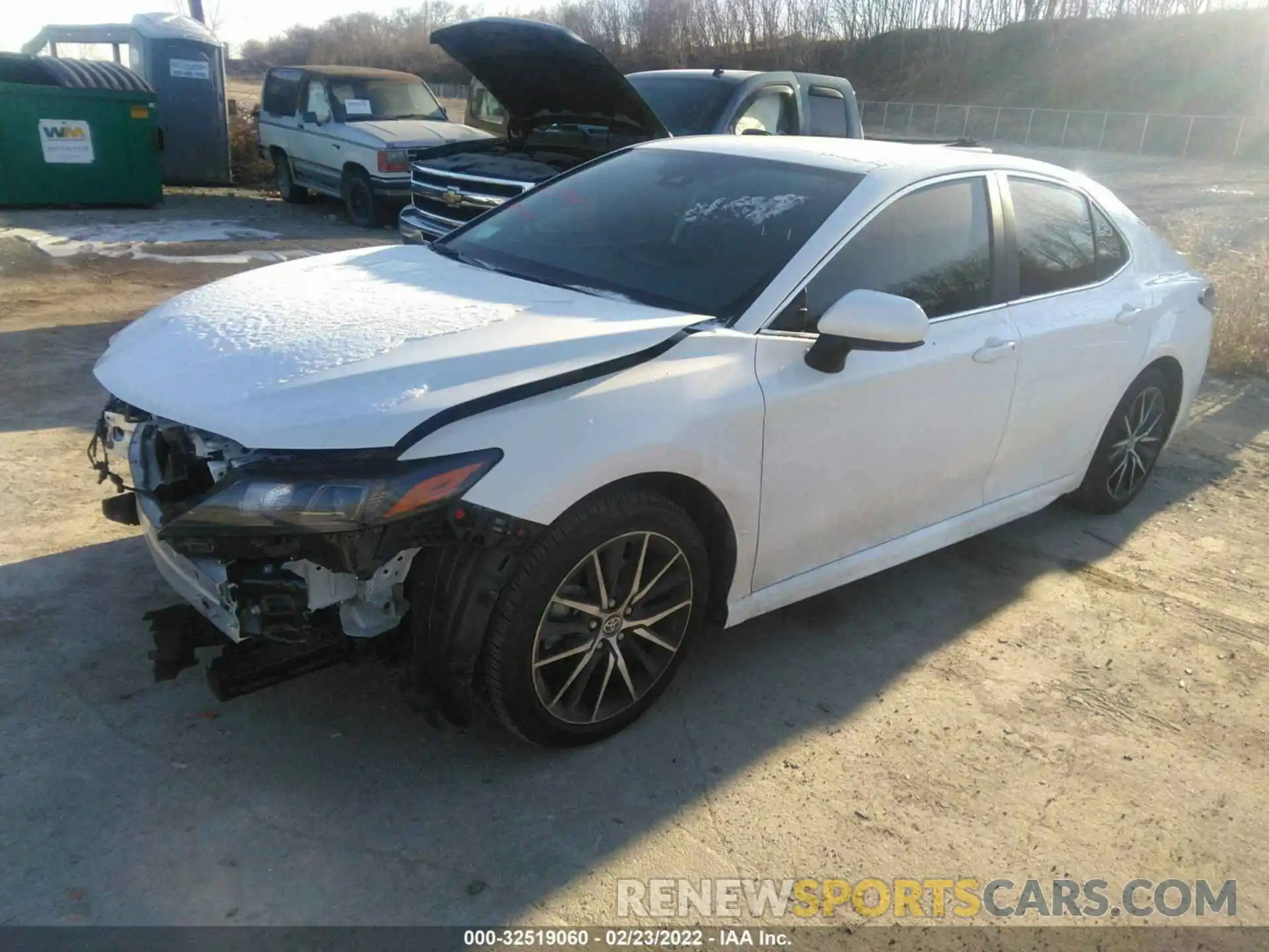 2 Photograph of a damaged car 4T1G11AK2MU431158 TOYOTA CAMRY 2021