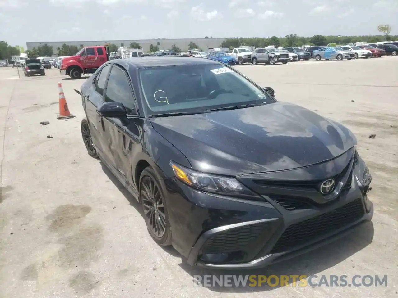 1 Photograph of a damaged car 4T1G11AK2MU433413 TOYOTA CAMRY 2021