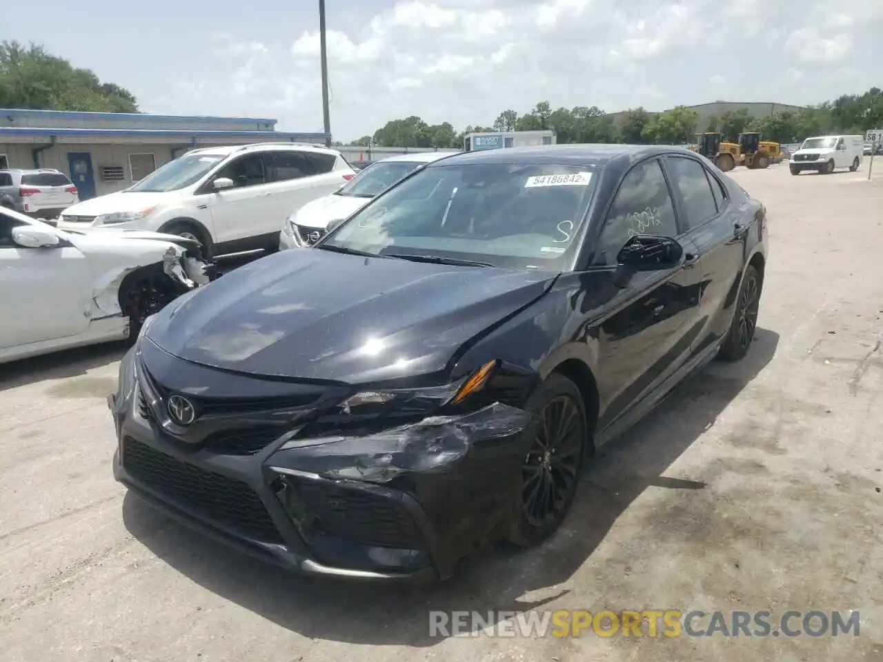 2 Photograph of a damaged car 4T1G11AK2MU433413 TOYOTA CAMRY 2021