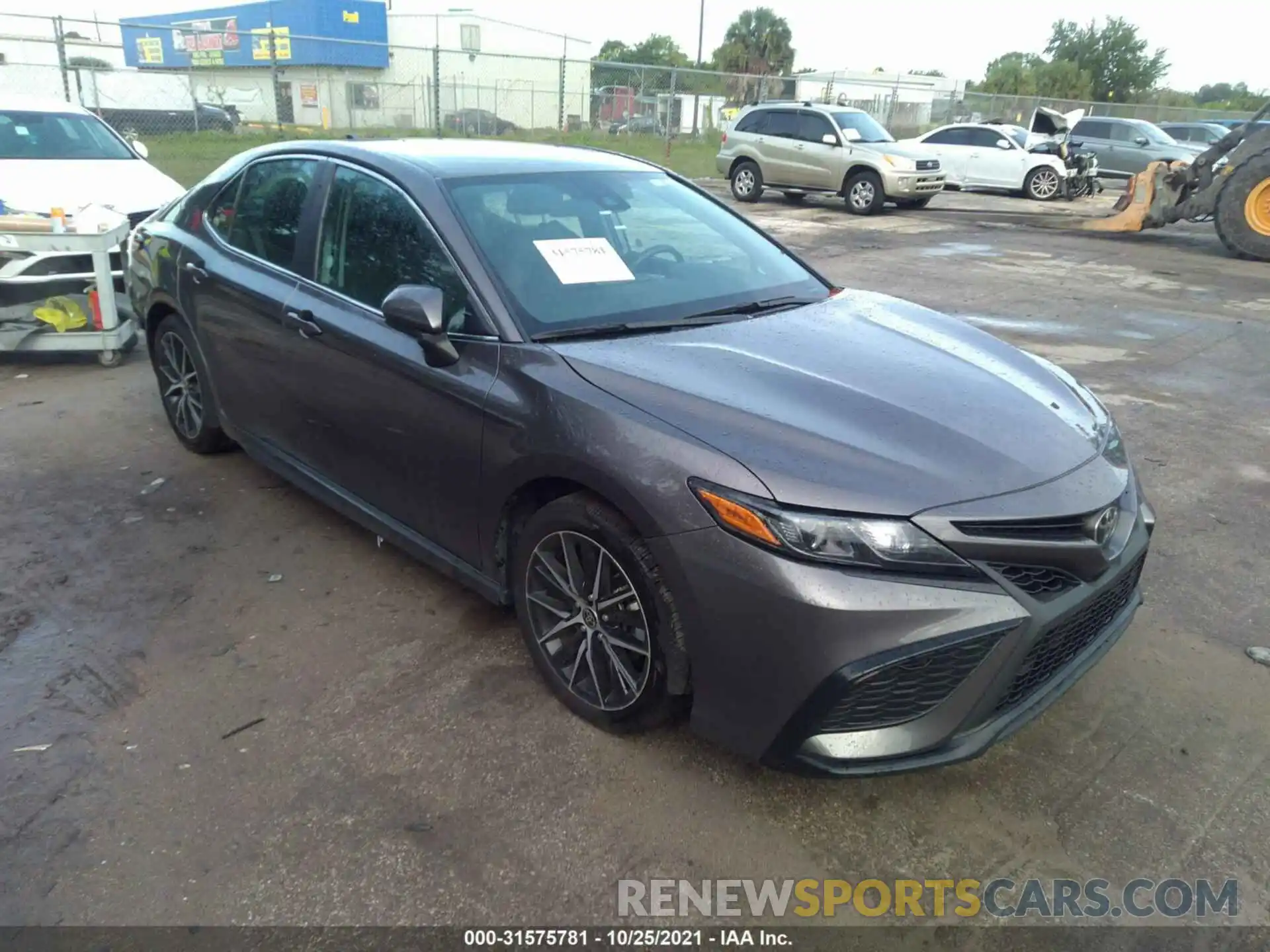 1 Photograph of a damaged car 4T1G11AK2MU437557 TOYOTA CAMRY 2021