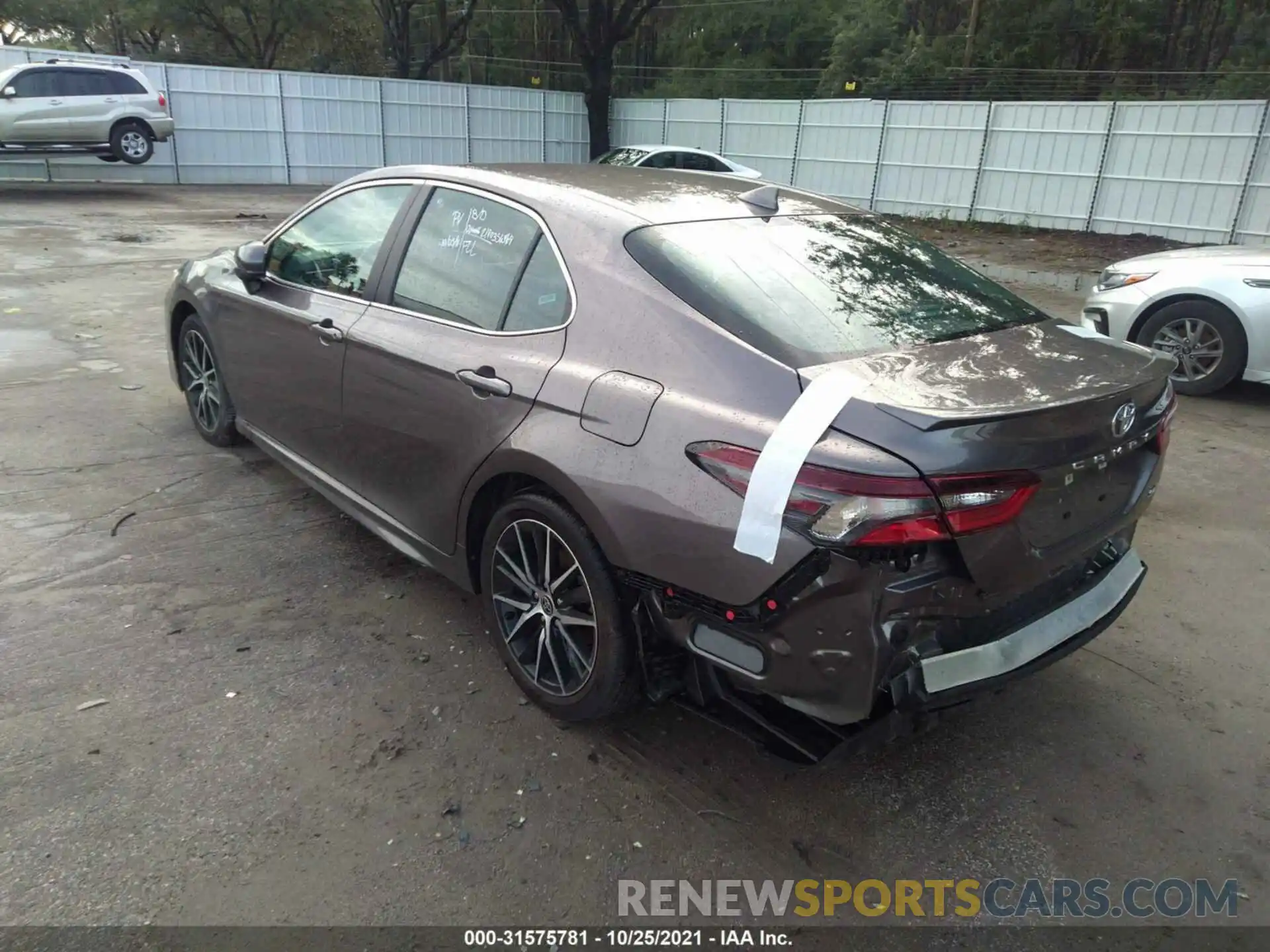 3 Photograph of a damaged car 4T1G11AK2MU437557 TOYOTA CAMRY 2021