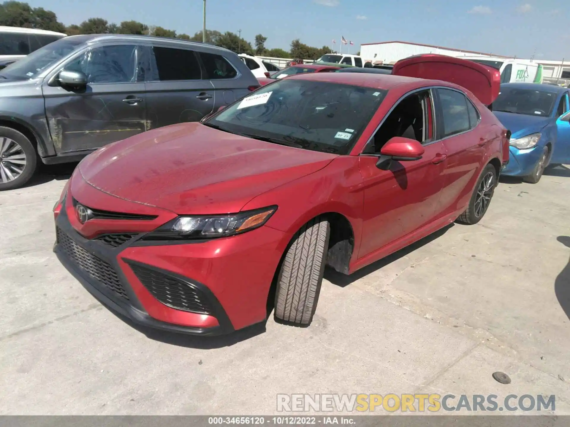 2 Photograph of a damaged car 4T1G11AK2MU441656 TOYOTA CAMRY 2021