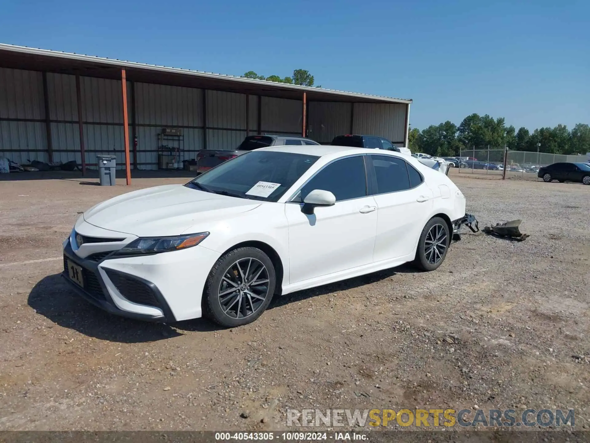 2 Photograph of a damaged car 4T1G11AK2MU444928 TOYOTA CAMRY 2021
