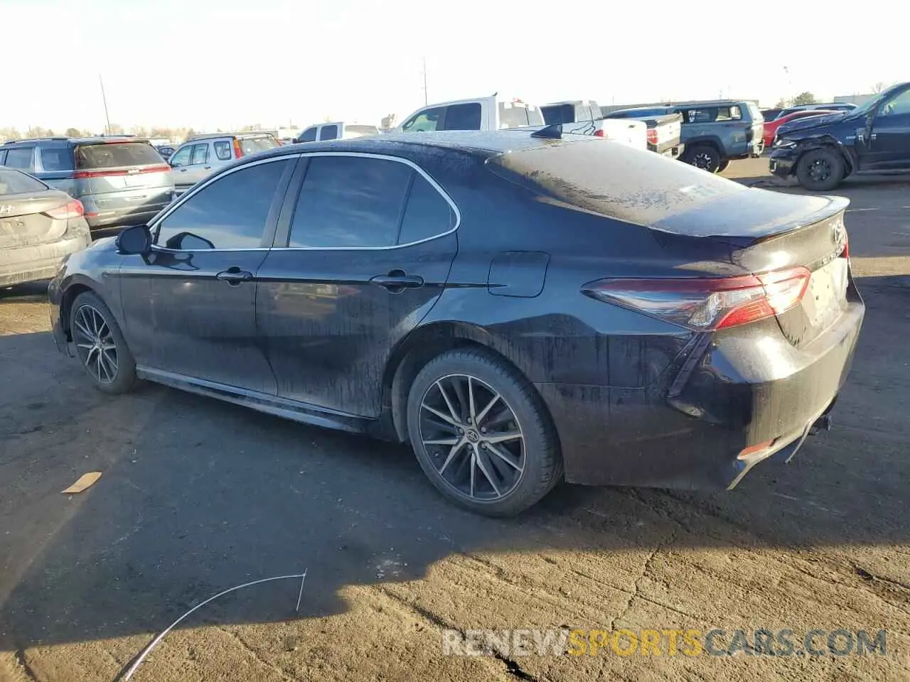 2 Photograph of a damaged car 4T1G11AK2MU448123 TOYOTA CAMRY 2021