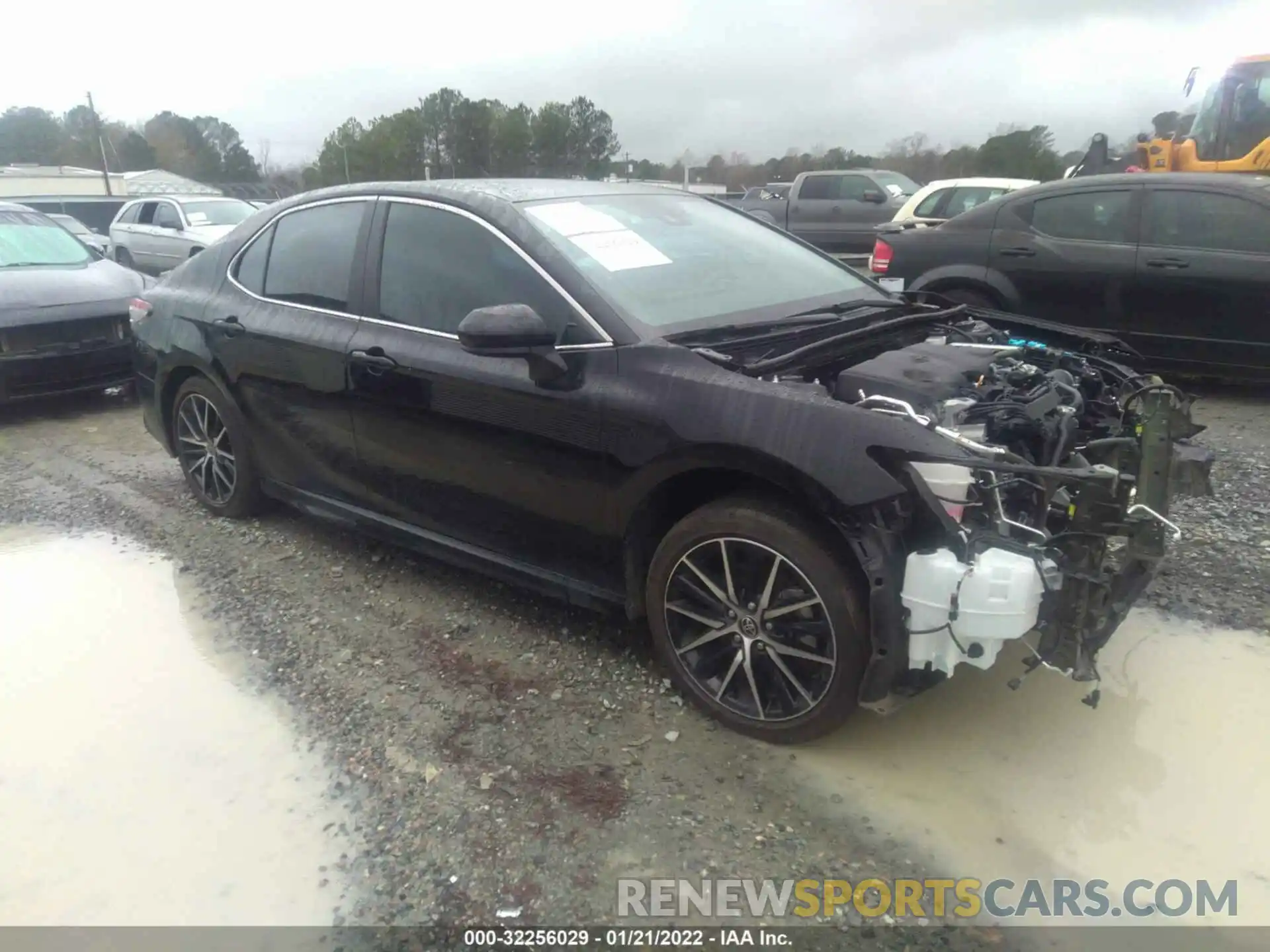 1 Photograph of a damaged car 4T1G11AK2MU451569 TOYOTA CAMRY 2021