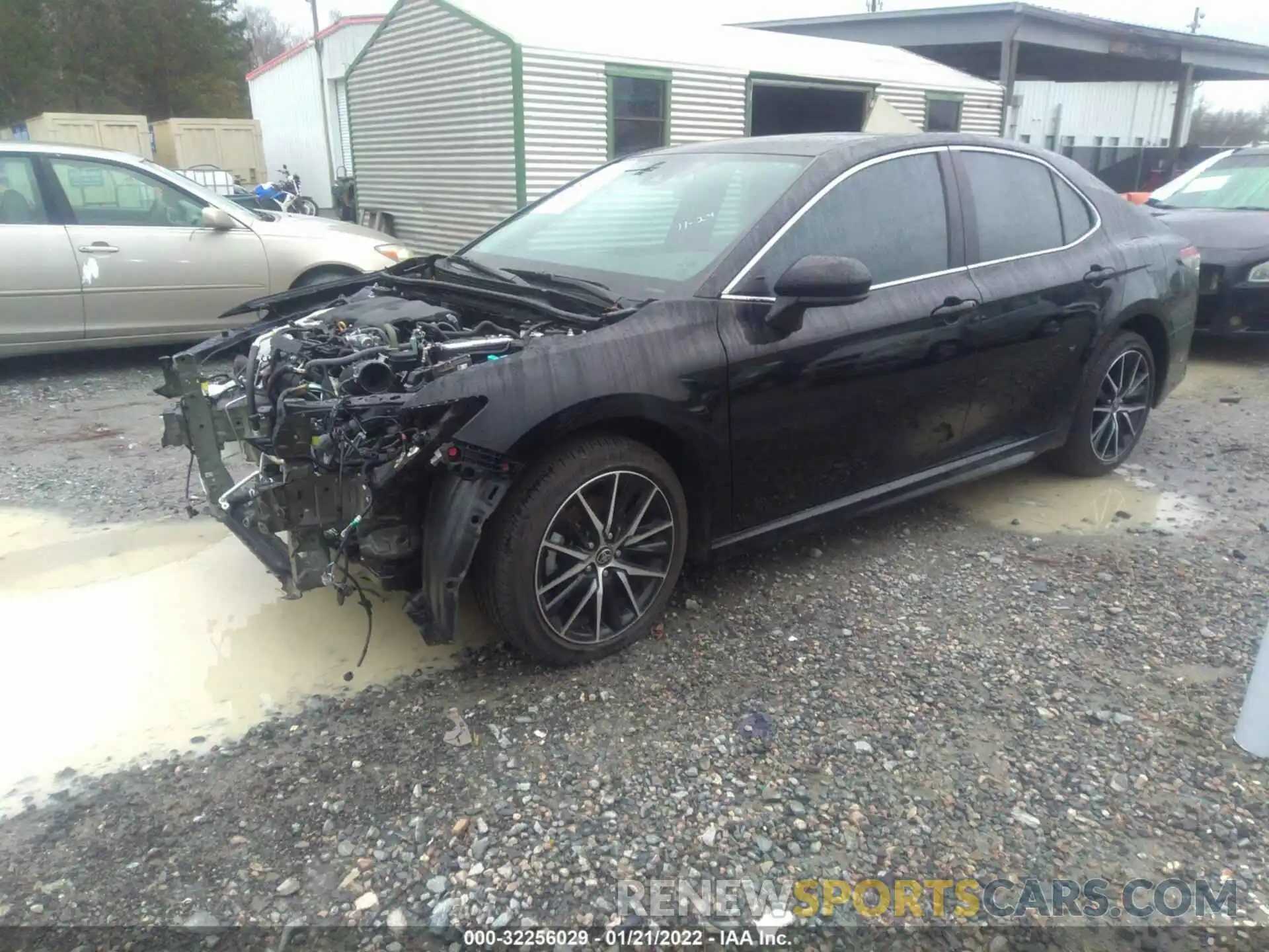 2 Photograph of a damaged car 4T1G11AK2MU451569 TOYOTA CAMRY 2021