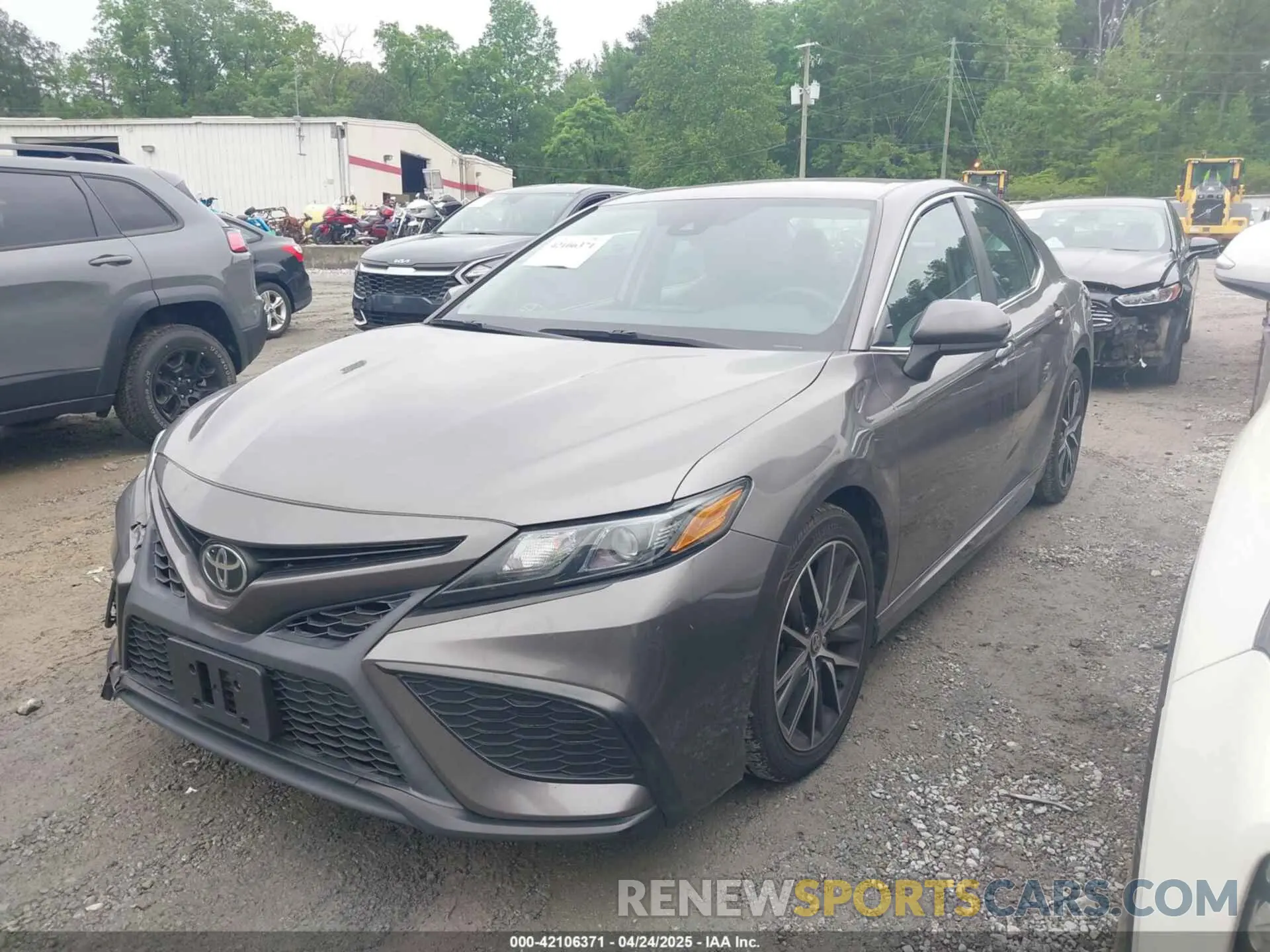 2 Photograph of a damaged car 4T1G11AK2MU454794 TOYOTA CAMRY 2021