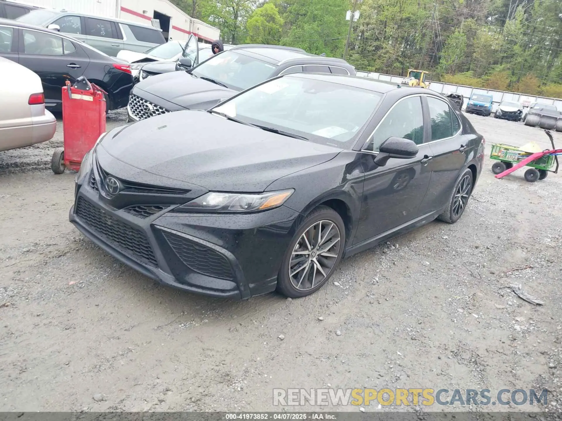 2 Photograph of a damaged car 4T1G11AK2MU456447 TOYOTA CAMRY 2021