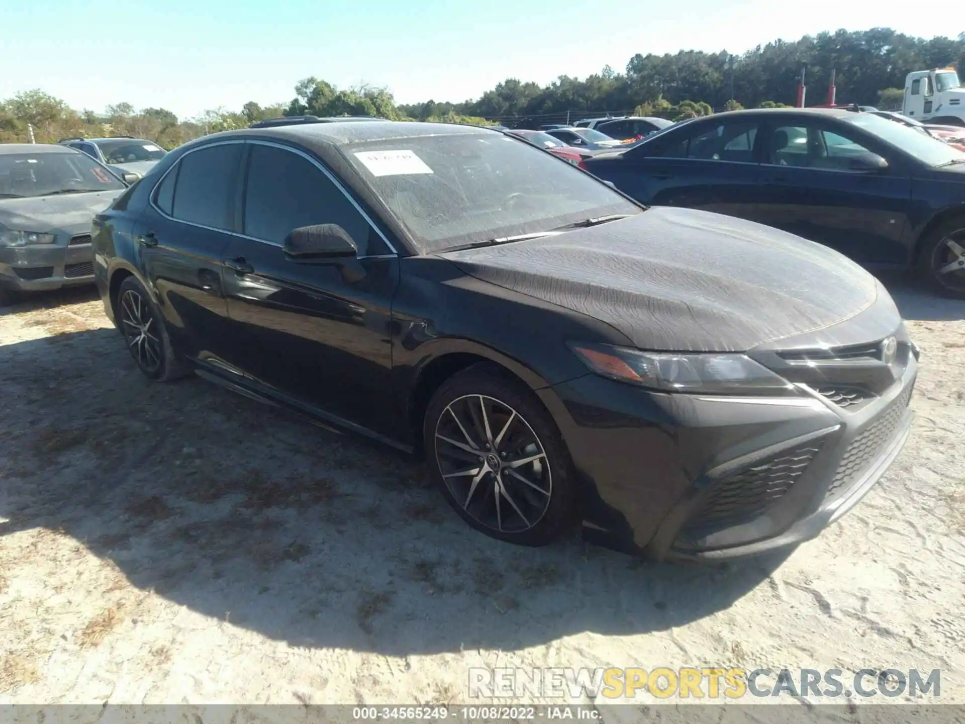 1 Photograph of a damaged car 4T1G11AK2MU459624 TOYOTA CAMRY 2021