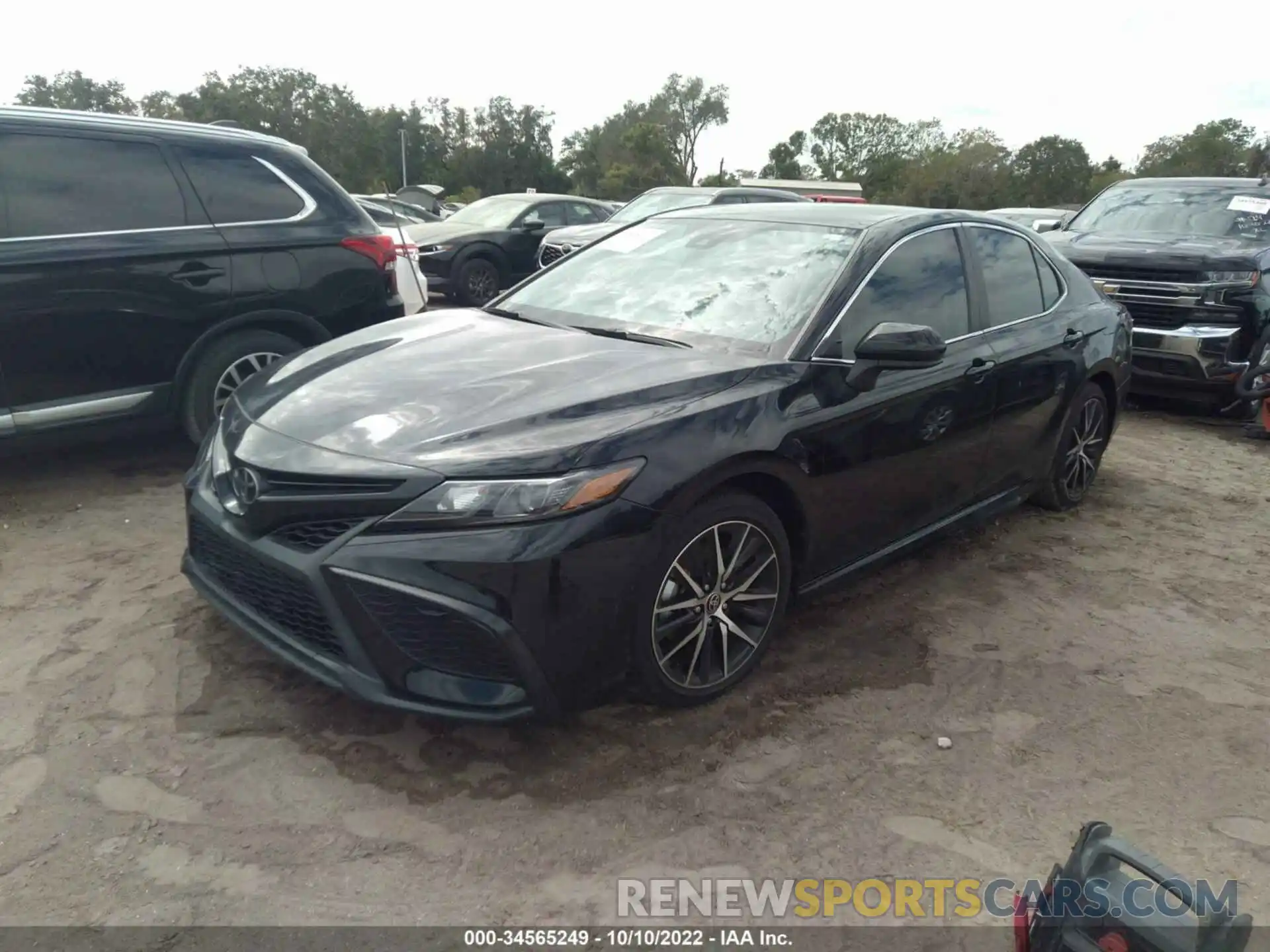 2 Photograph of a damaged car 4T1G11AK2MU459624 TOYOTA CAMRY 2021