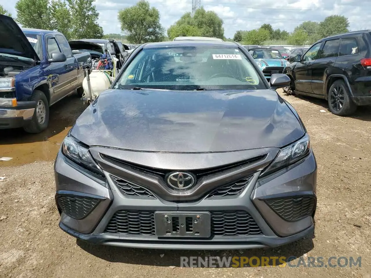 5 Photograph of a damaged car 4T1G11AK2MU468713 TOYOTA CAMRY 2021