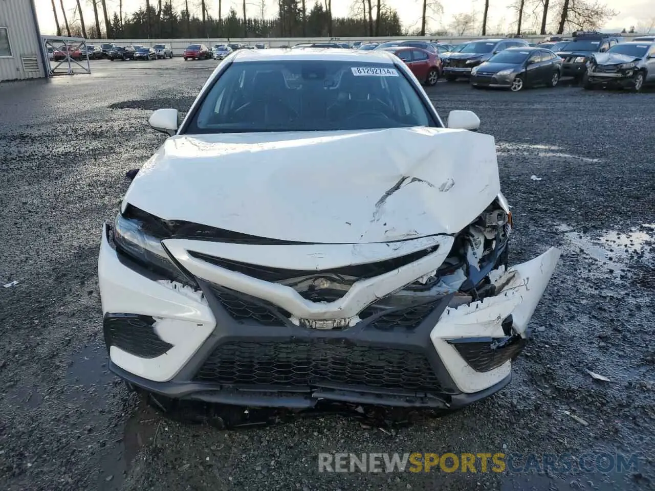 5 Photograph of a damaged car 4T1G11AK2MU474821 TOYOTA CAMRY 2021