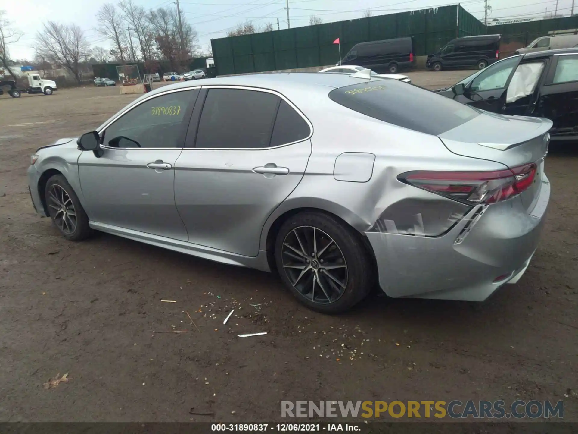 3 Photograph of a damaged car 4T1G11AK2MU482451 TOYOTA CAMRY 2021