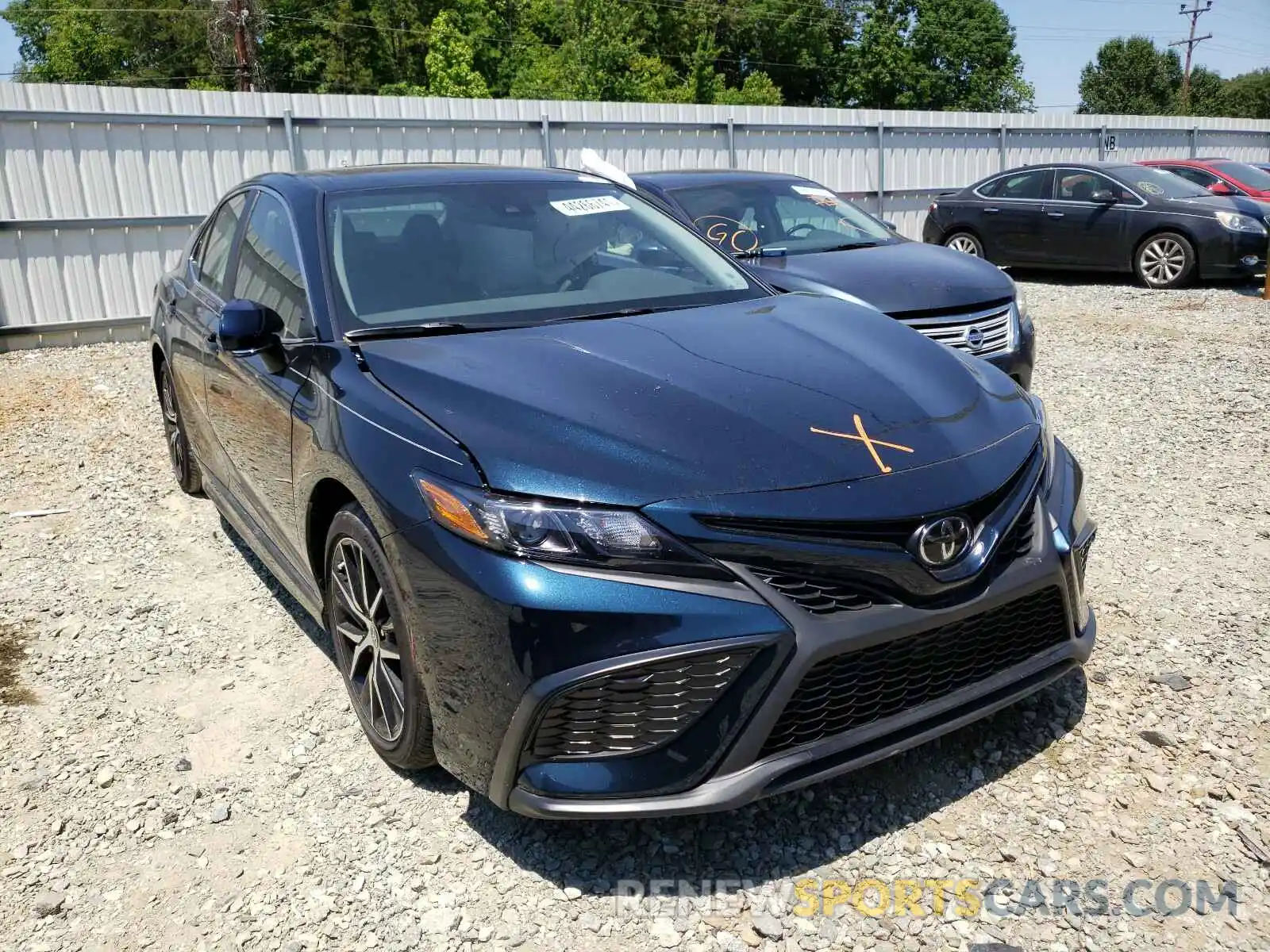 1 Photograph of a damaged car 4T1G11AK2MU512449 TOYOTA CAMRY 2021