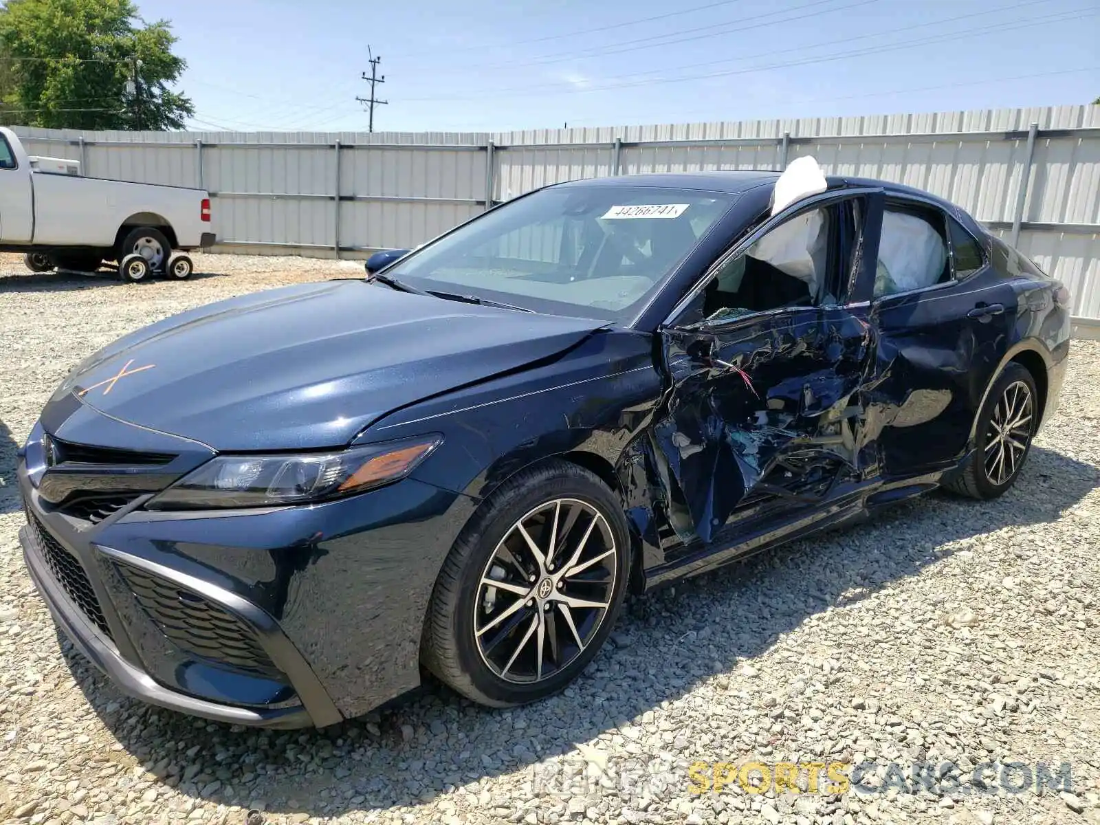 2 Photograph of a damaged car 4T1G11AK2MU512449 TOYOTA CAMRY 2021