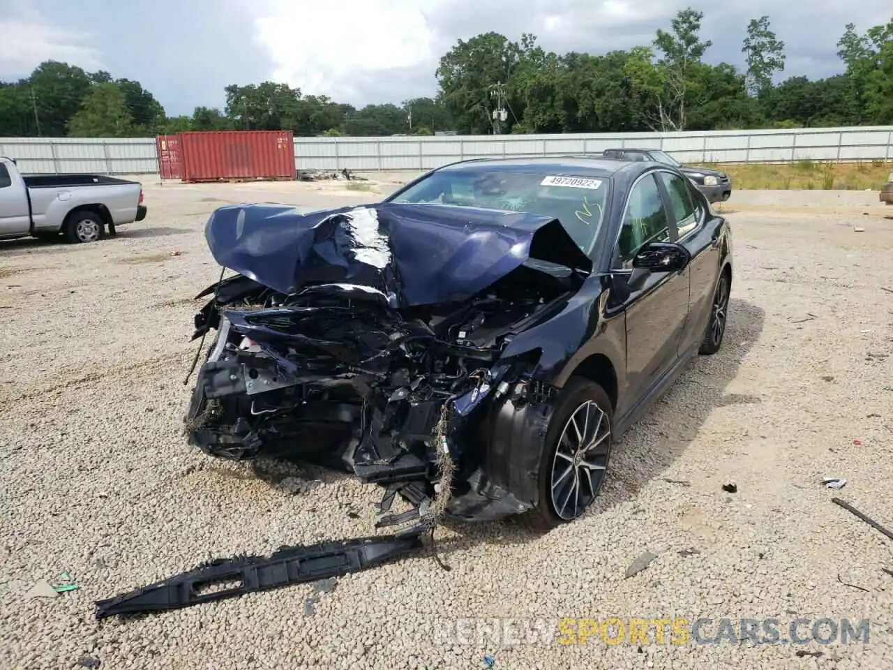 2 Photograph of a damaged car 4T1G11AK2MU518381 TOYOTA CAMRY 2021