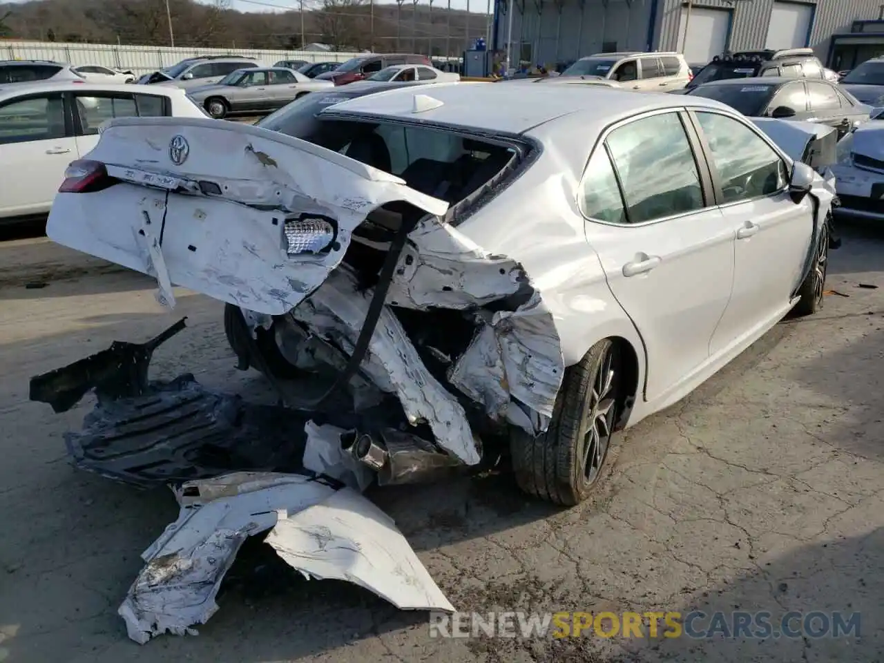 4 Photograph of a damaged car 4T1G11AK2MU518879 TOYOTA CAMRY 2021