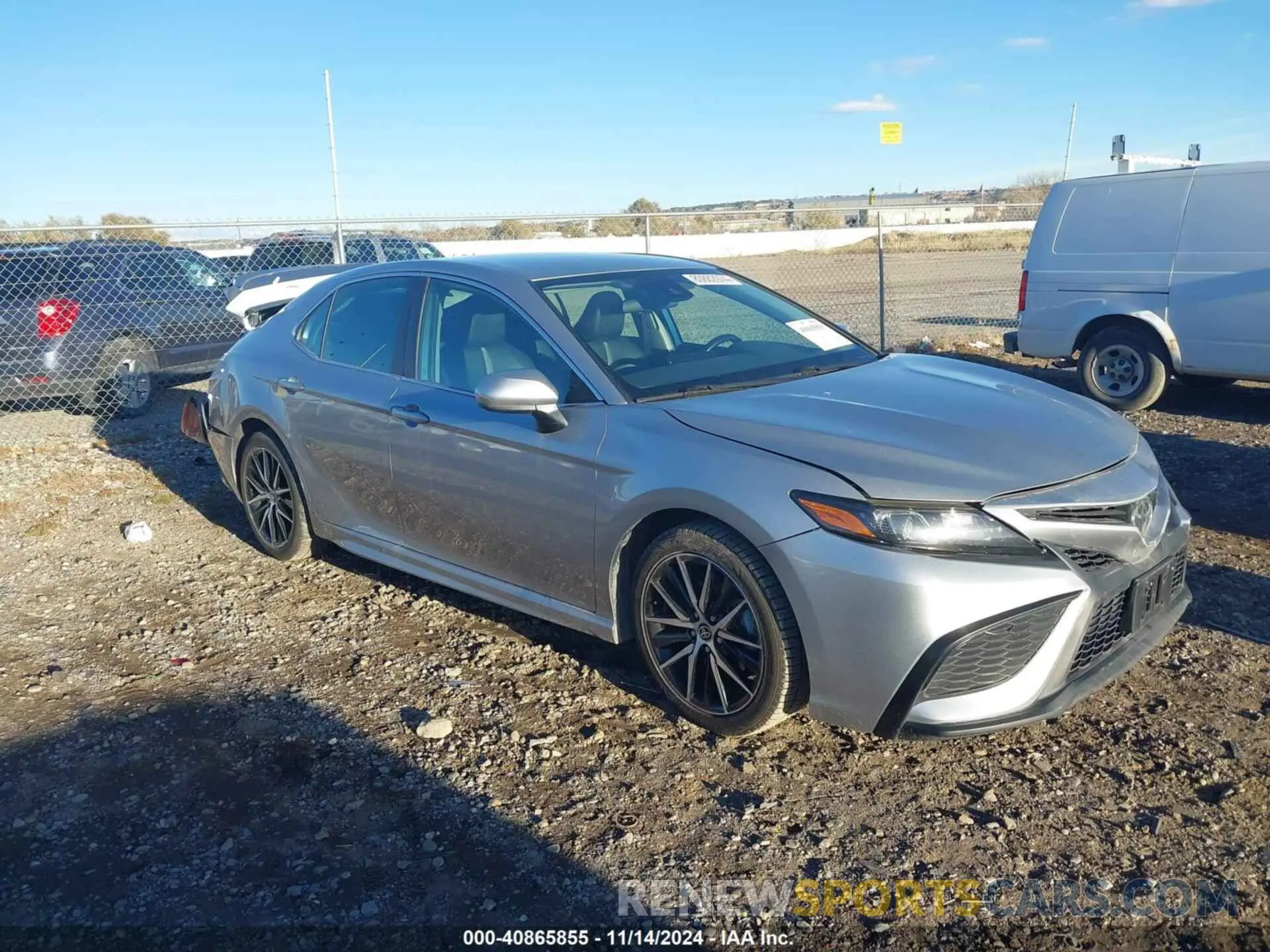 1 Photograph of a damaged car 4T1G11AK2MU523726 TOYOTA CAMRY 2021