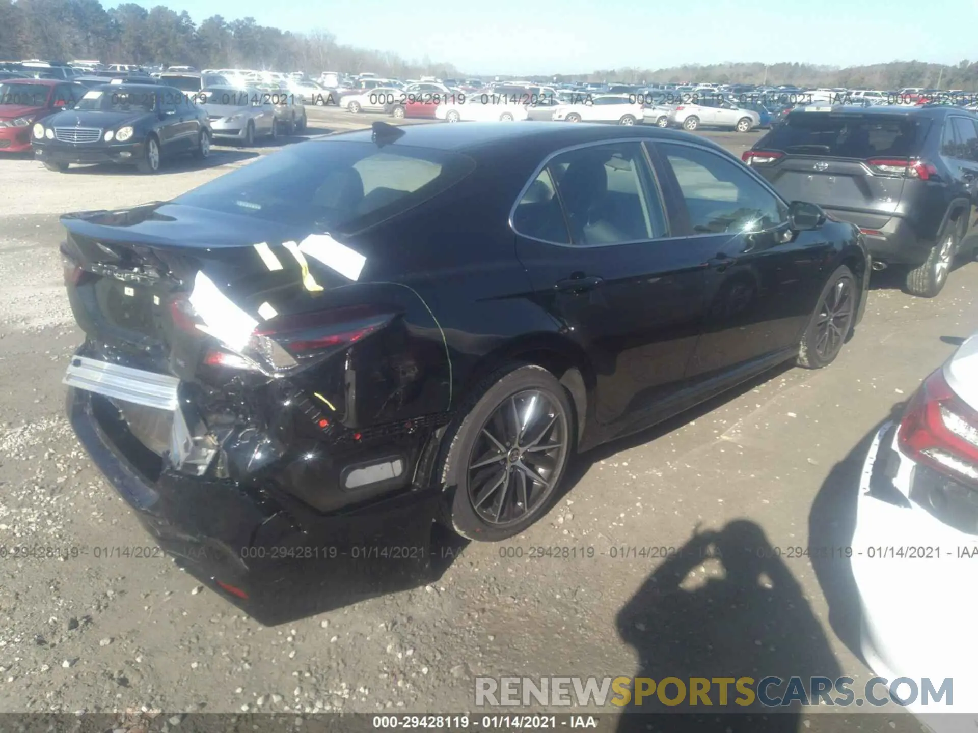 4 Photograph of a damaged car 4T1G11AK2MU528697 TOYOTA CAMRY 2021